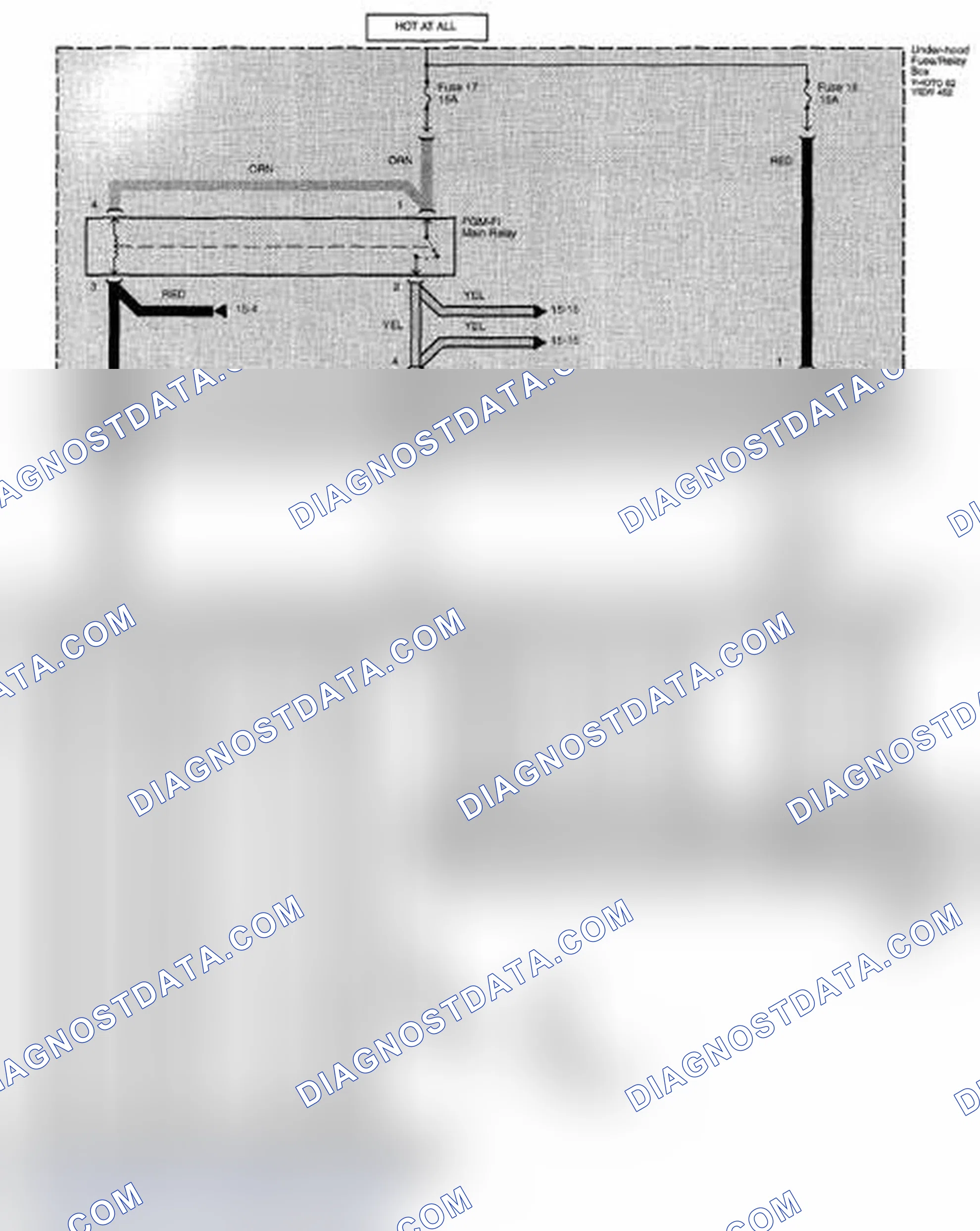 Scheme 150: Electronic Throttle Control System Circuit Diagram (Page 23-7)