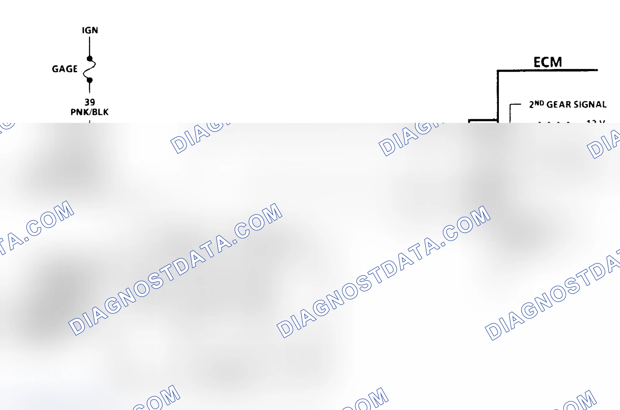 Scheme 286: Code 62, Schematic, W Body, Gear Switch Error