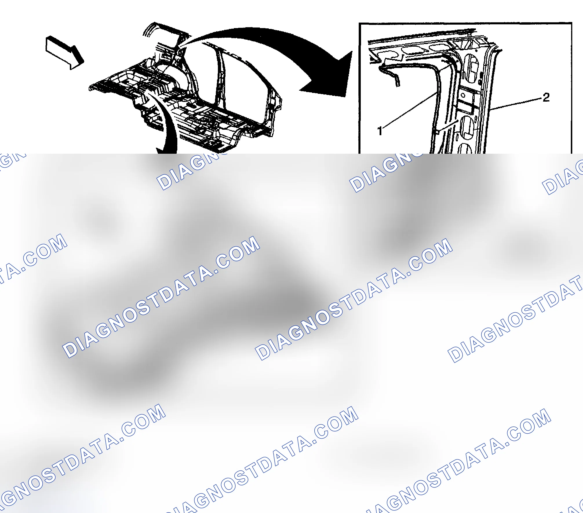 Scheme 122: Rear Floor and C Pillar