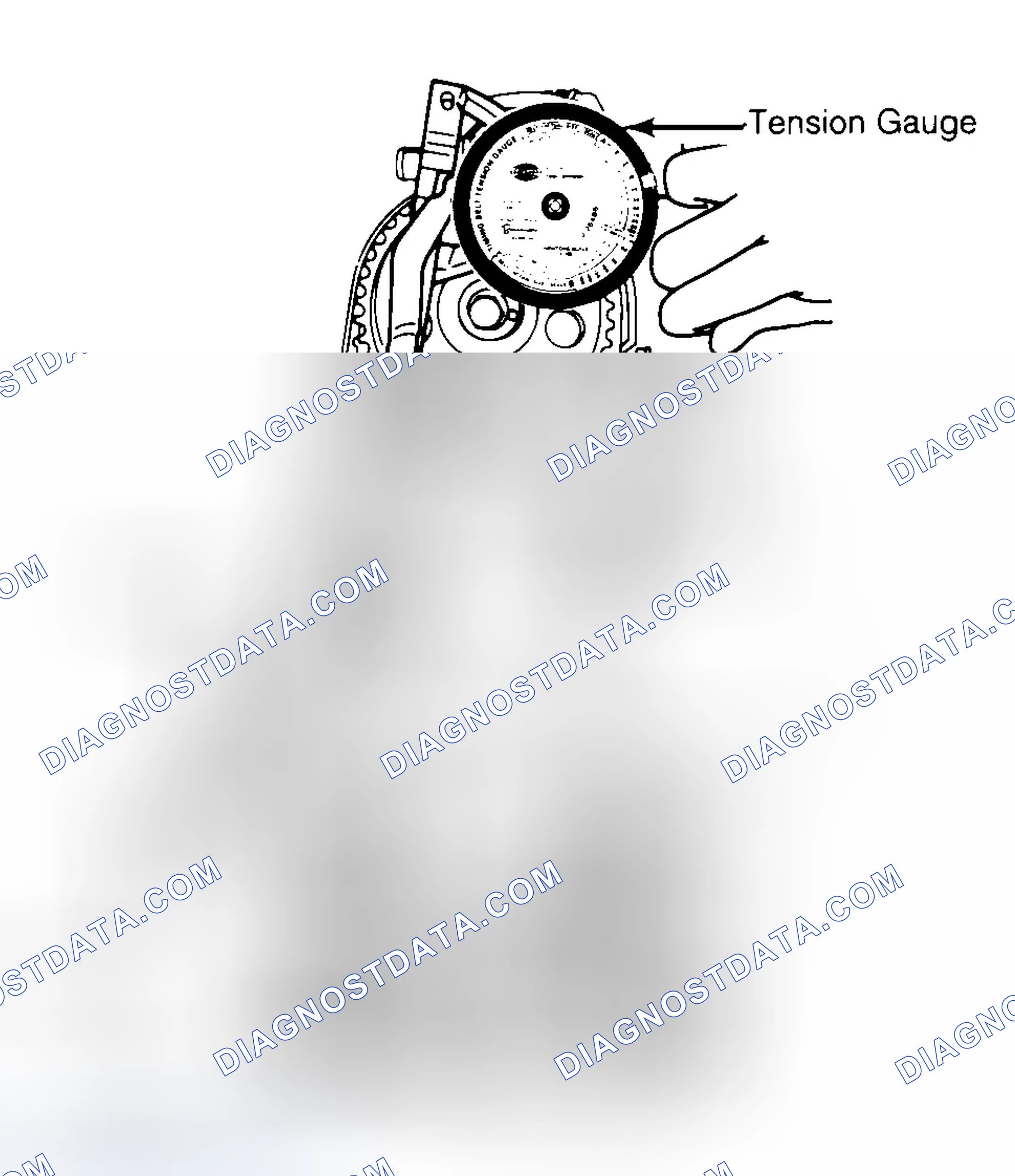 Scheme 3: Adjusting Typical Timing Belt Tension