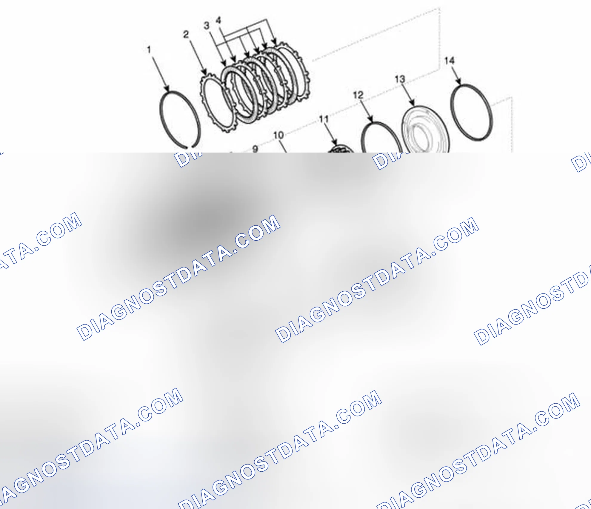 Scheme 63: Structure Of The Reverse And The Overdrive Clutch