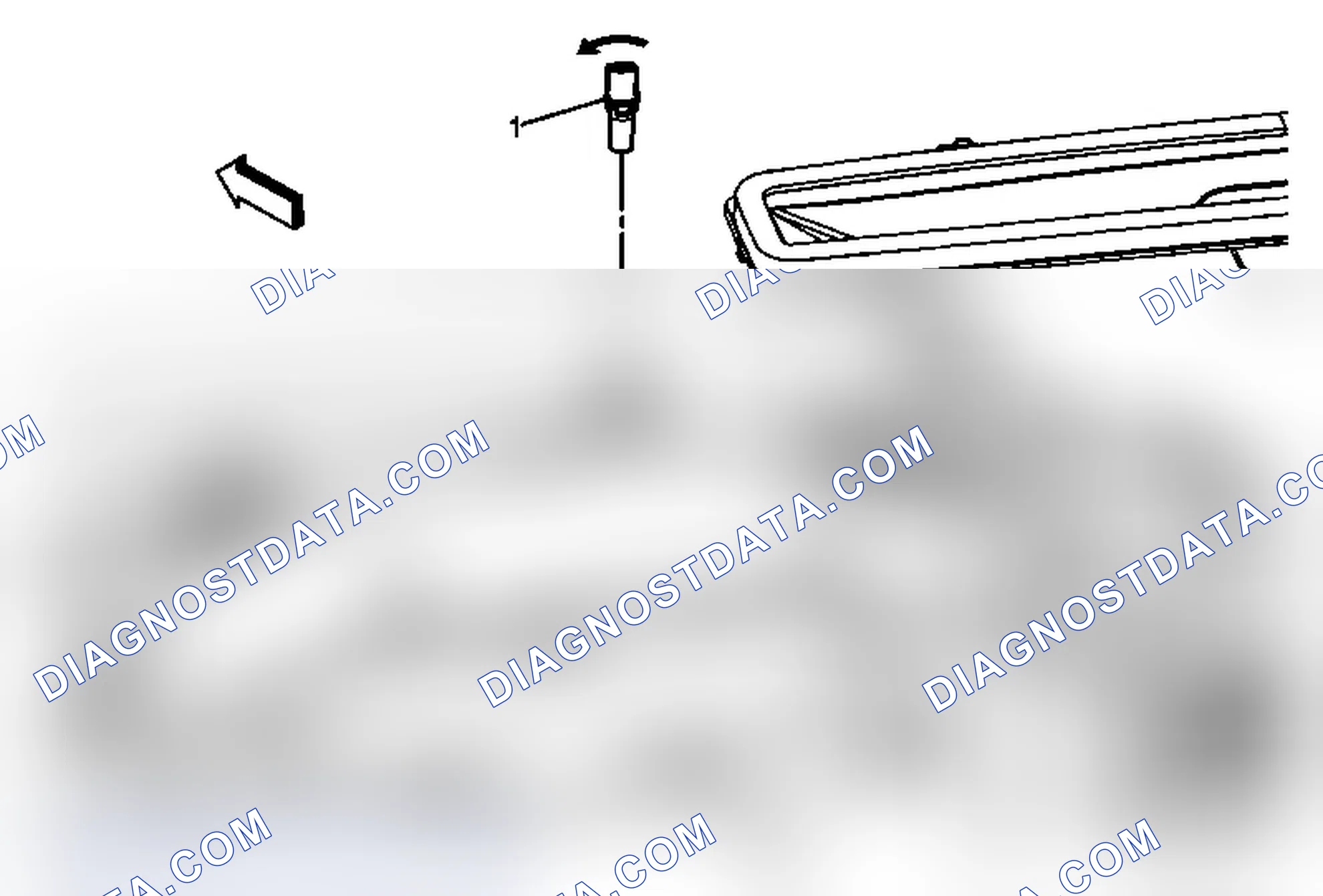 Scheme 93: Duct Air Temperature Sensor Replacement - Upper Left Side