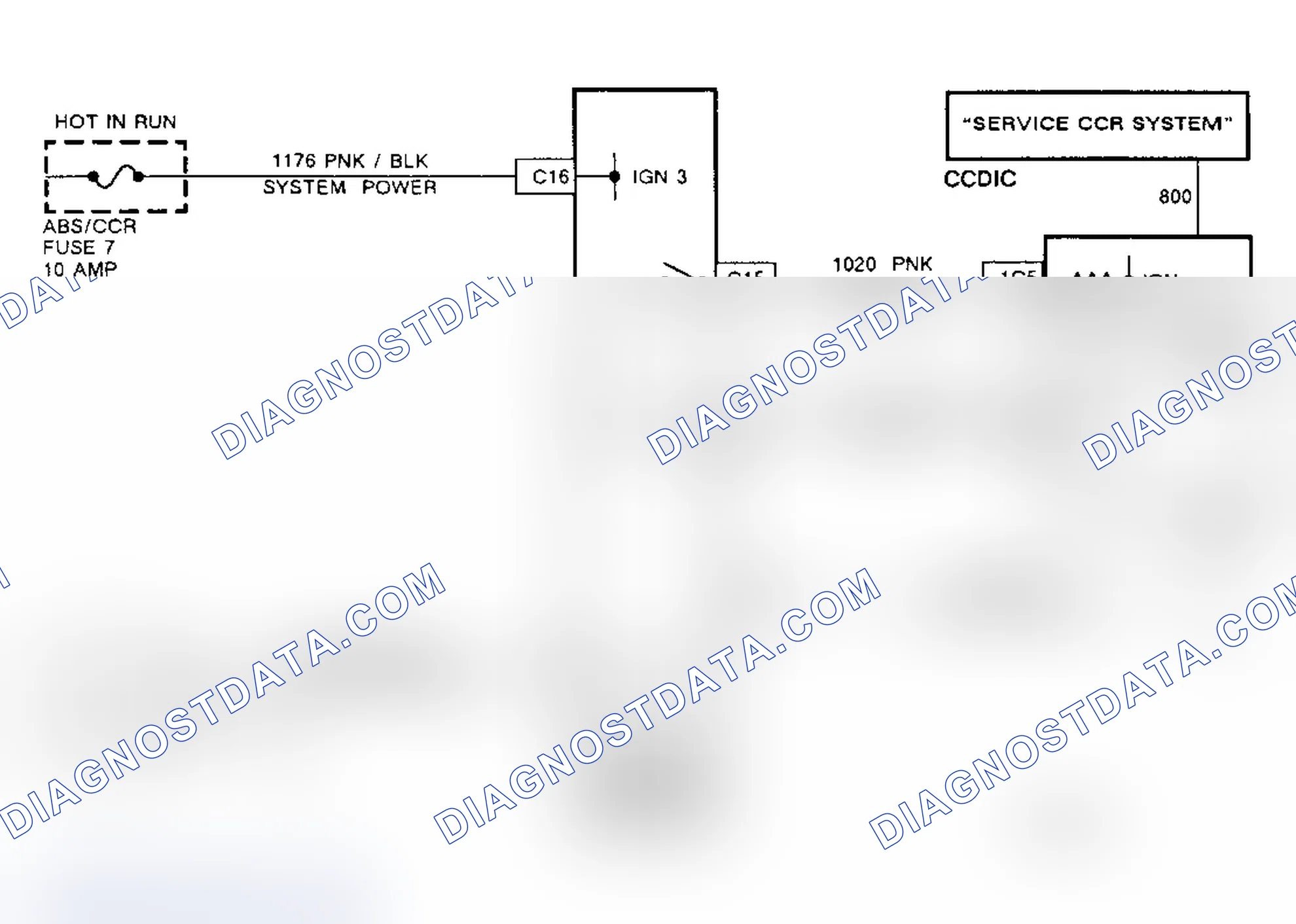 Scheme 36: Computer Command Ride Message Circuit