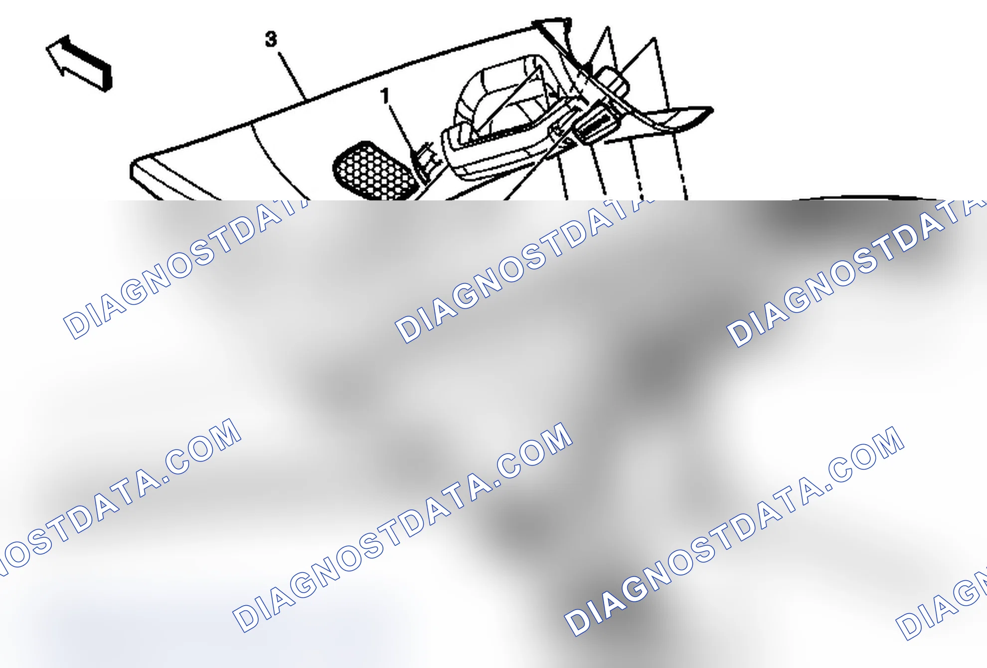 Scheme 83: Windshield Garnish Molding Replacement - Right Side