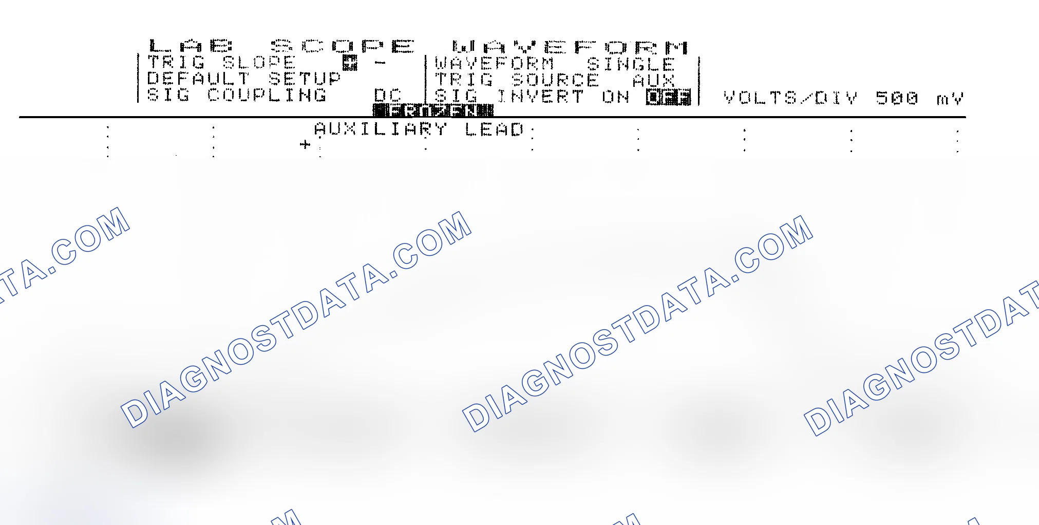 Scheme 14: Single Injector w/Excessive Current Flow - Current Pattern