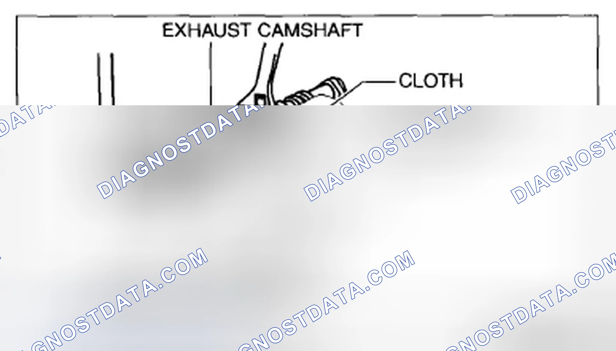 Scheme 52: Hydraulic Variable Valve Timing Actuator Removal Note