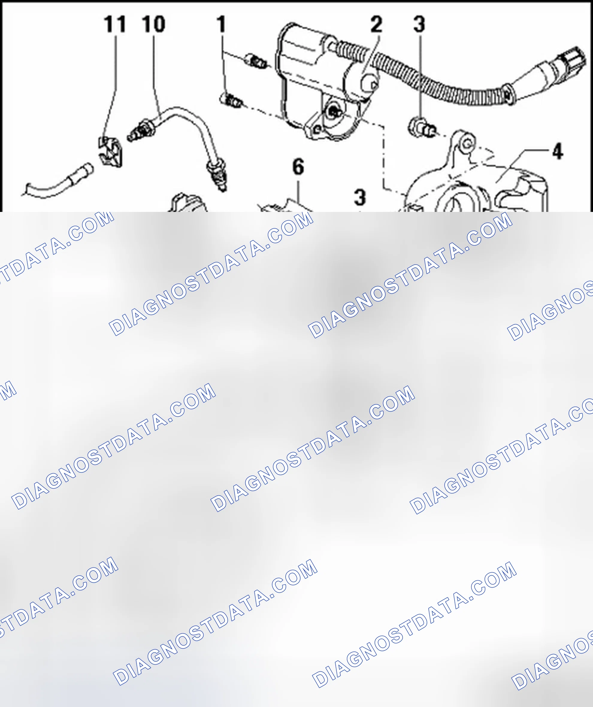 Scheme 6: Rear wheel brake with automatic adjustment