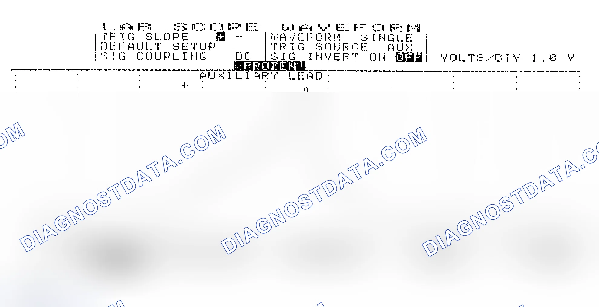 Scheme 19: Single Injector w/Excessive Current Flow - Current Pattern