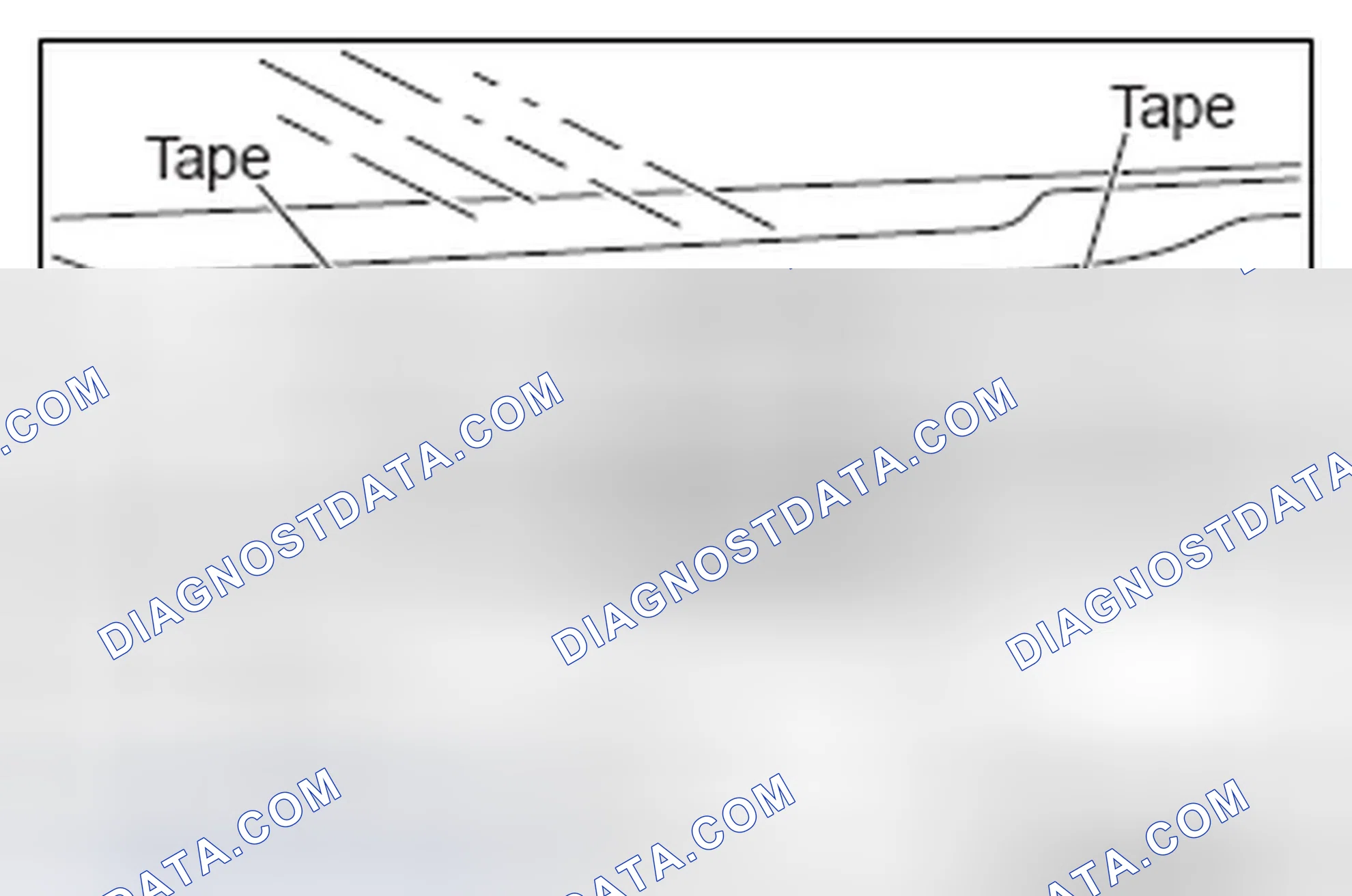 Scheme 13: << B >> LIFTGATE WINDOW GLASS REMOVAL
