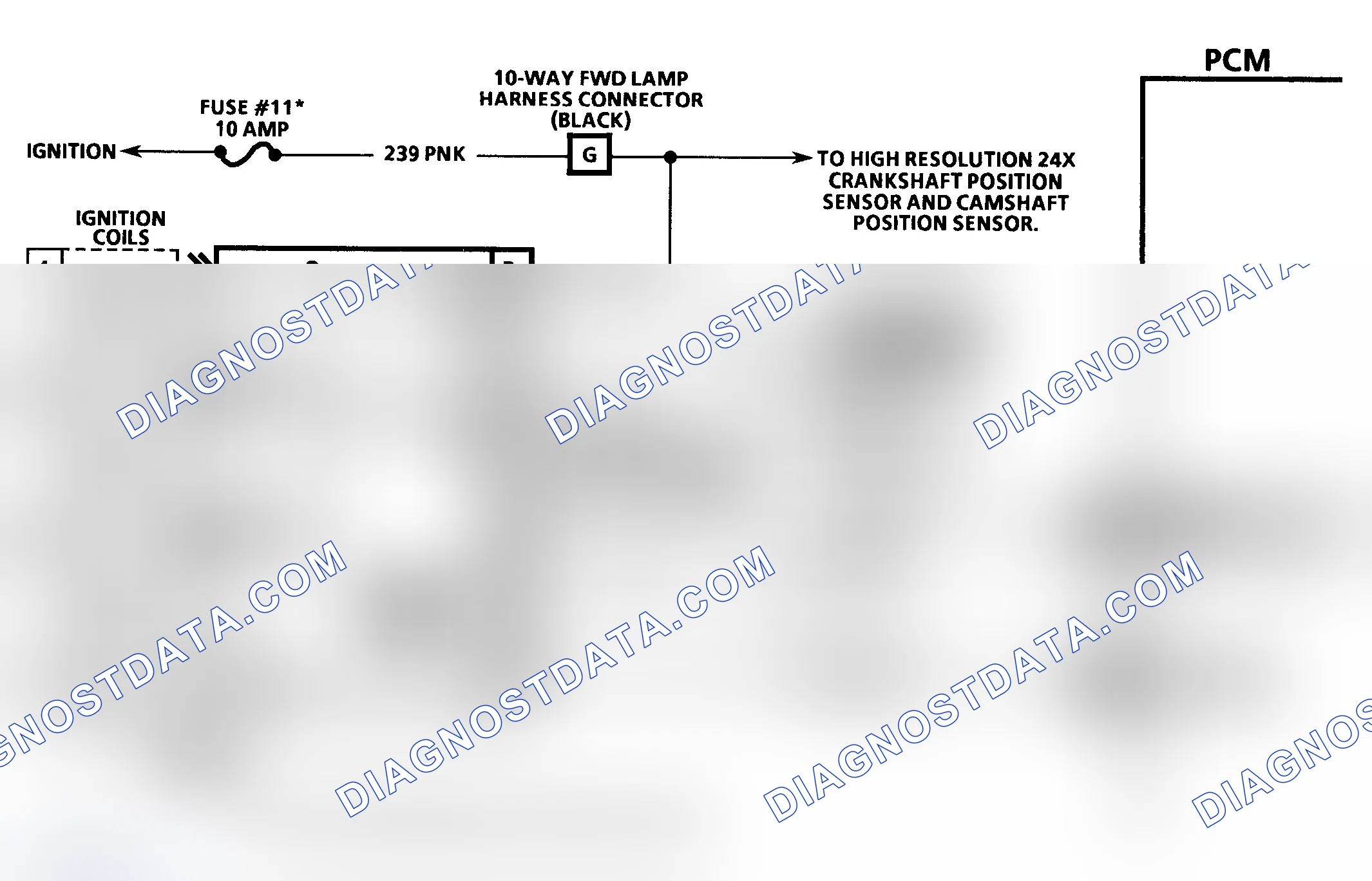 Scheme 31: Code 41 Schematic (3.4L (VIN S)) Cylinder Select Error