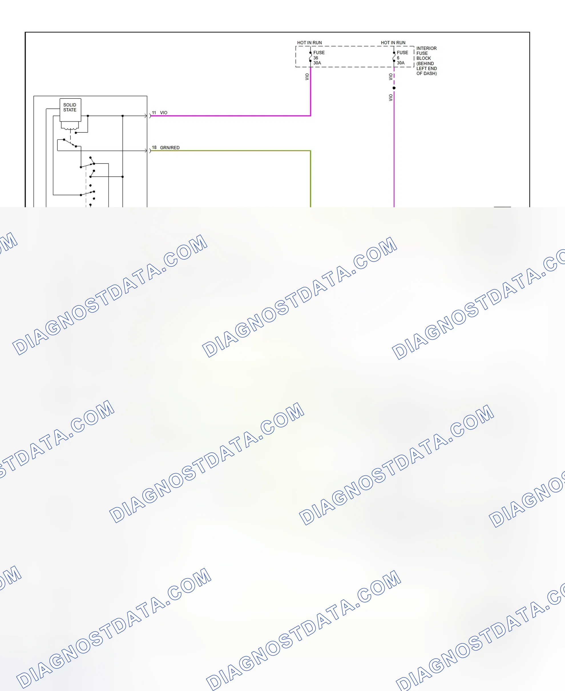 Scheme 9: Power Window System Wiring Diagram (2000 9-5)