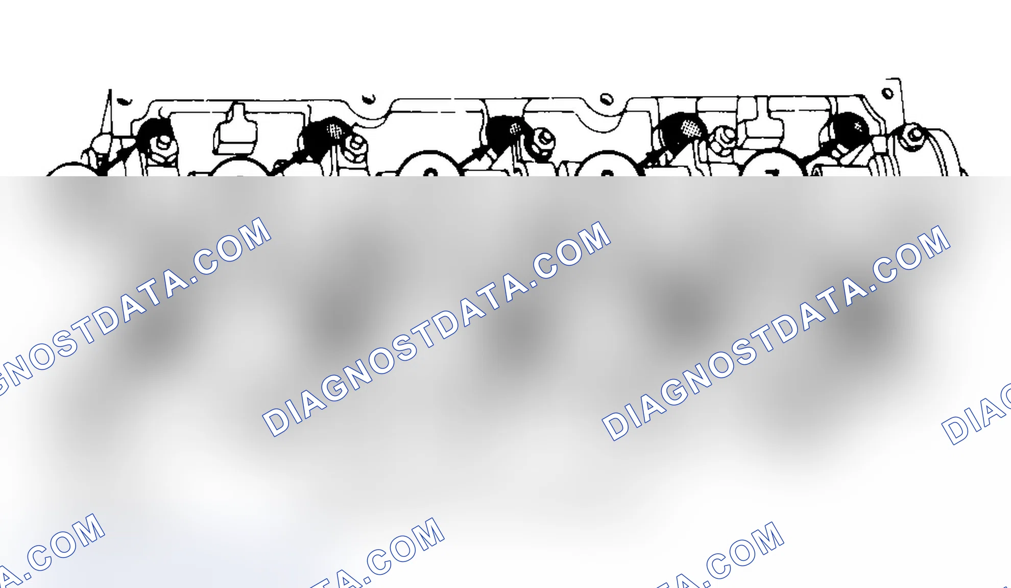 Scheme 3: Typical Cylinder Head Tightening or Loosening Sequence