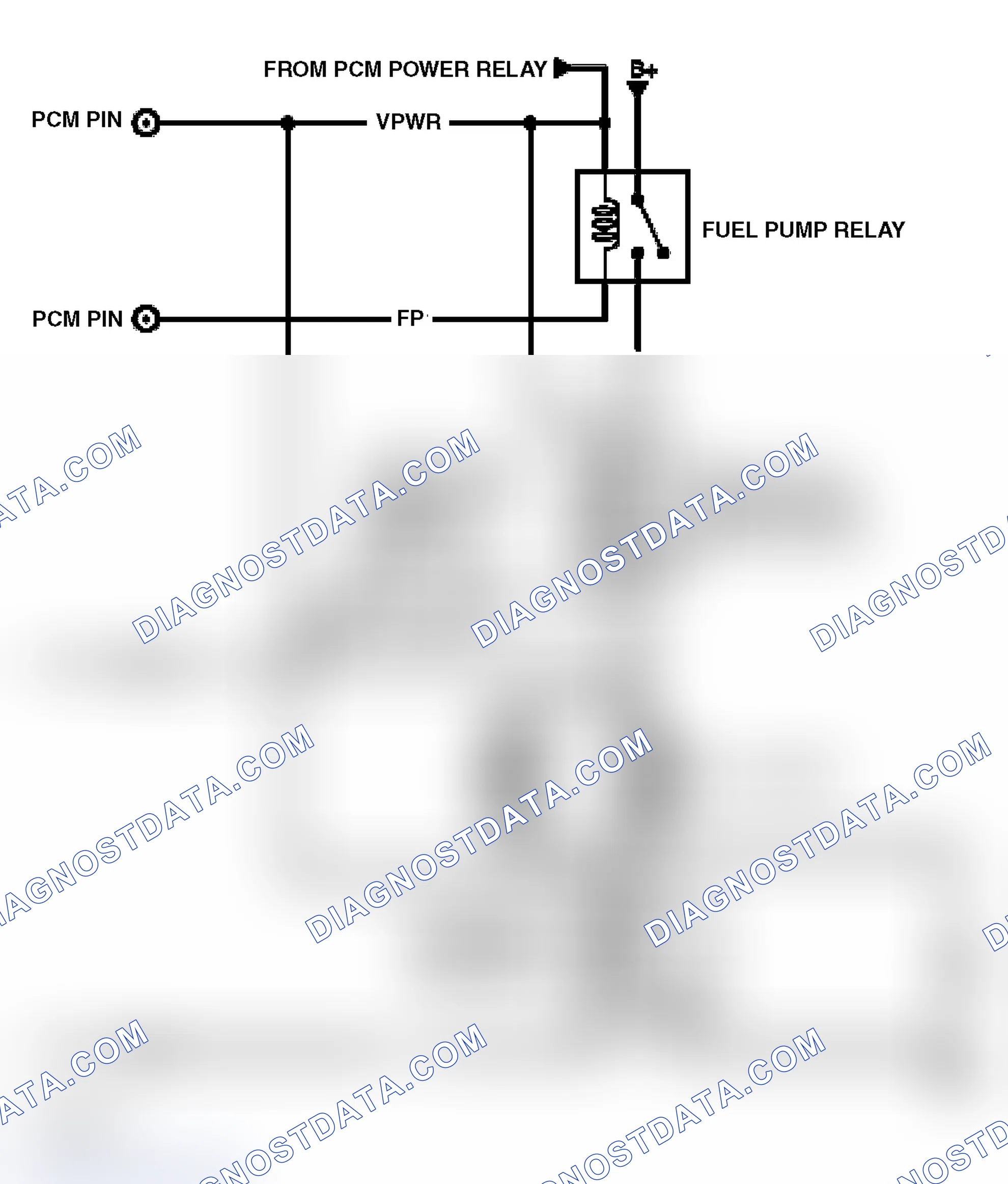 Scheme 60: Applications Using a Fuel Pump Relay for Fuel Pump On/Off Control