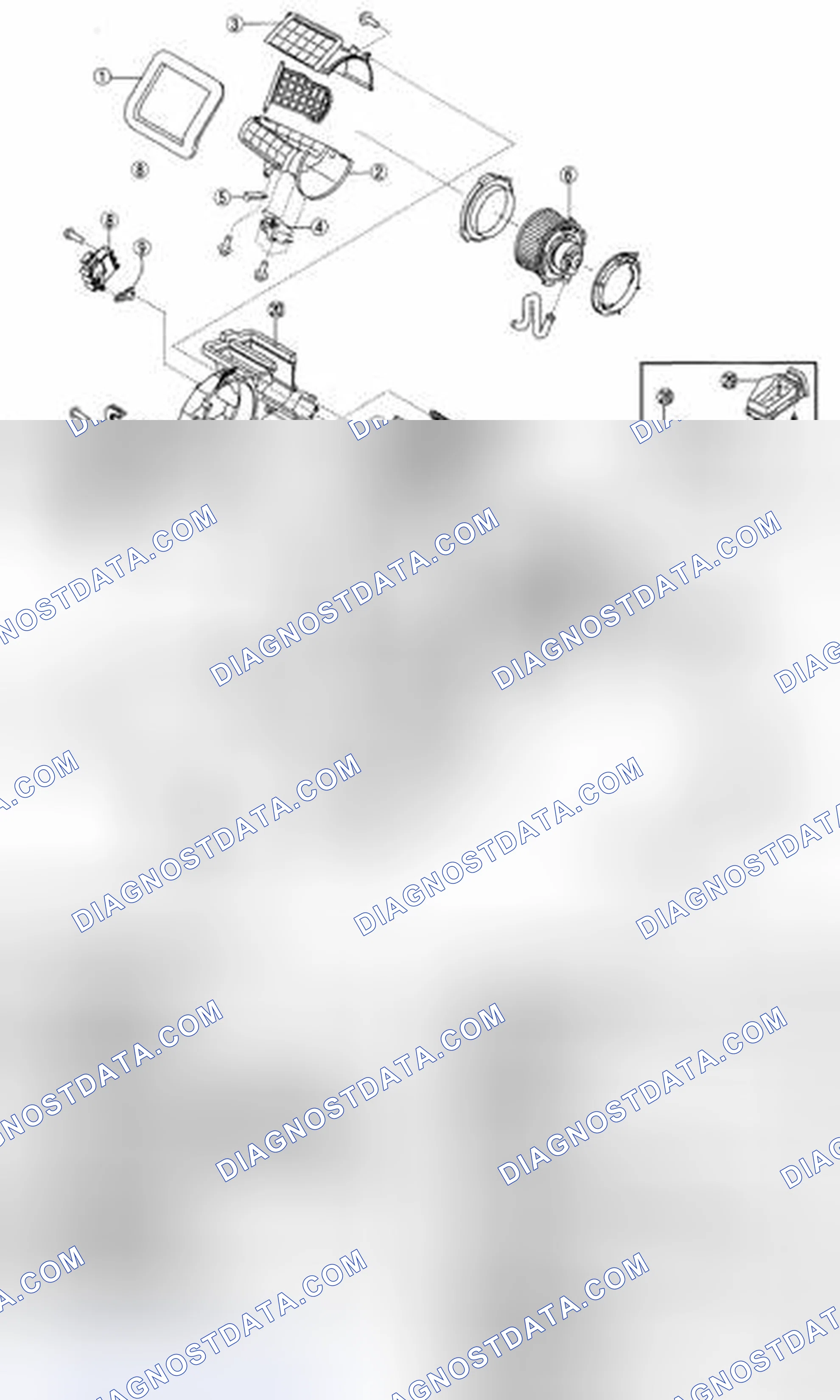 Scheme 127: A/C UNIT DISASSEMBLY/ASSEMBLY [FULL-AUTO AIR CONDITIONER]