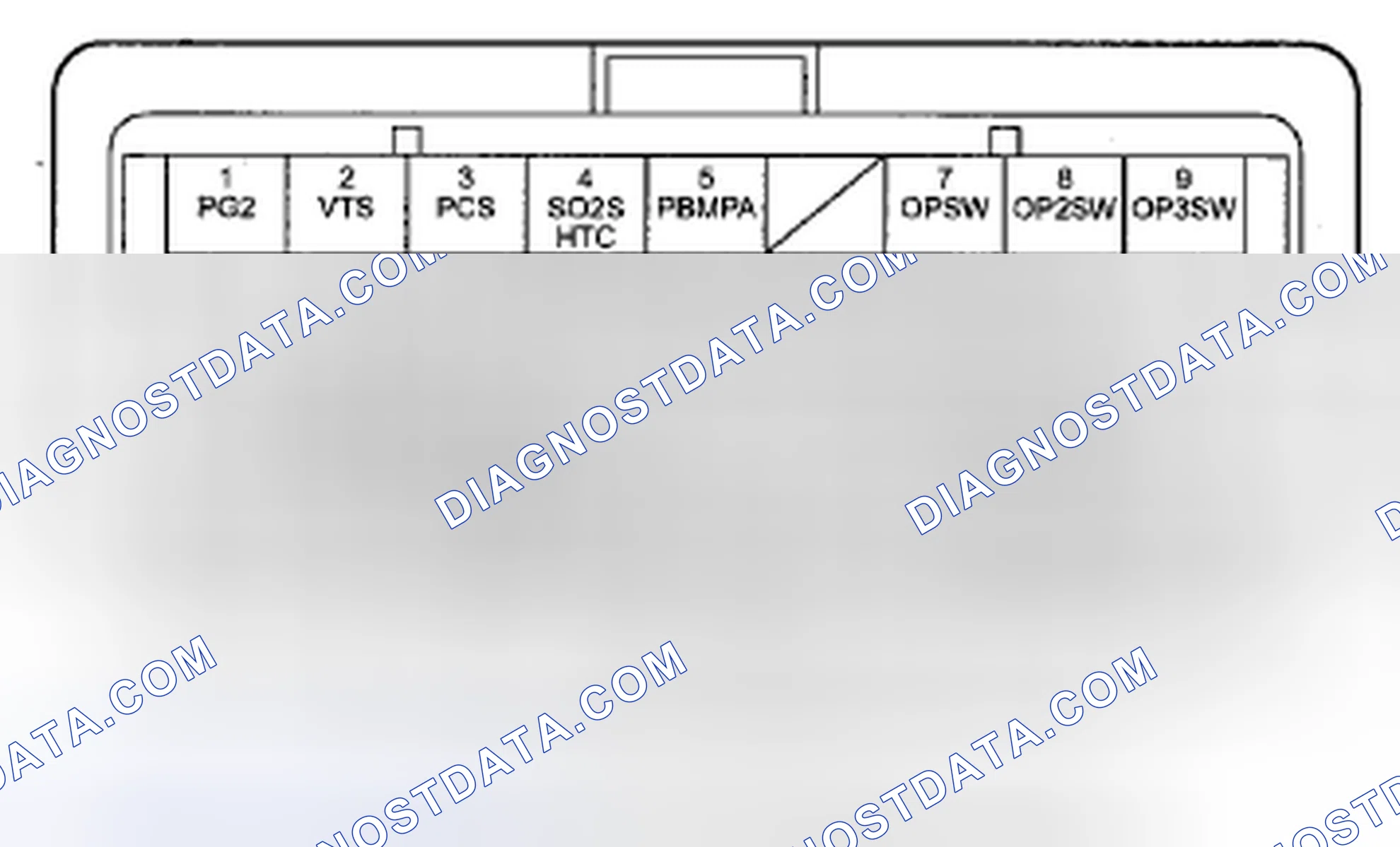 Scheme 21: PCM Inputs and Outputs at PCM Connector B (delta) (44P)