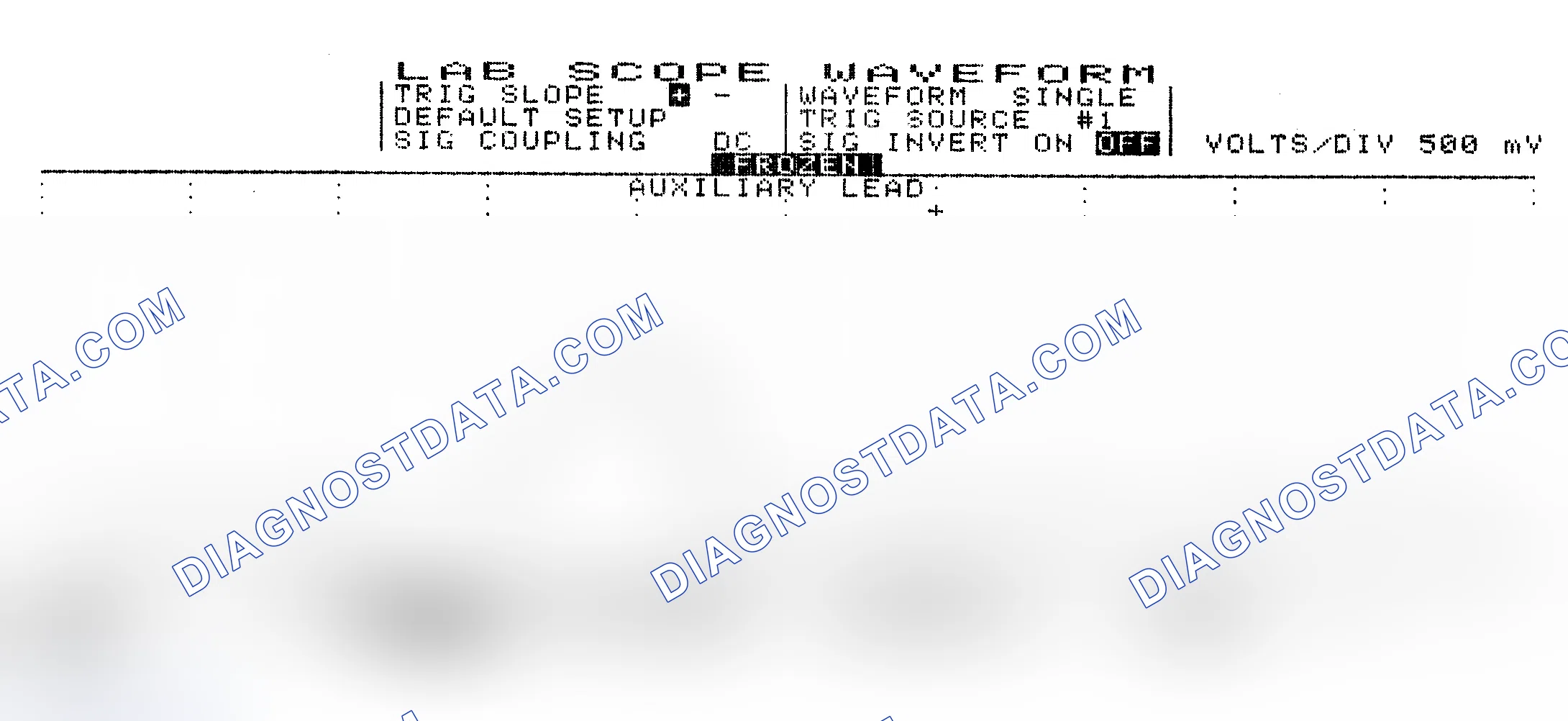 Scheme 10: Single Injector w/Excessive Current Flow - Current Pattern