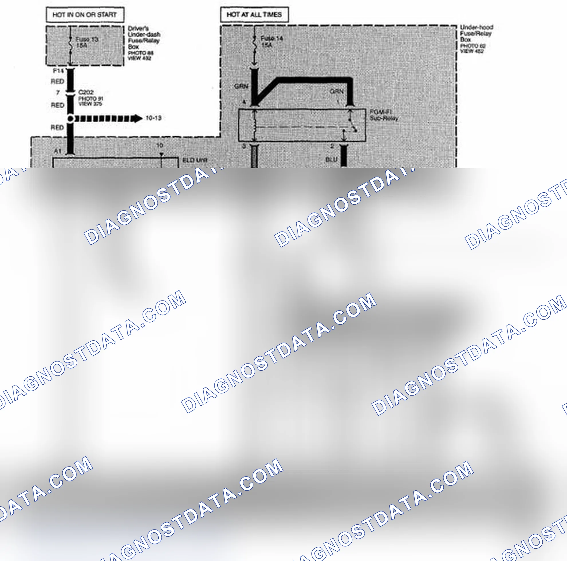 Scheme 147: PGM-FI System Circuit Diagram (Page 23-4)
