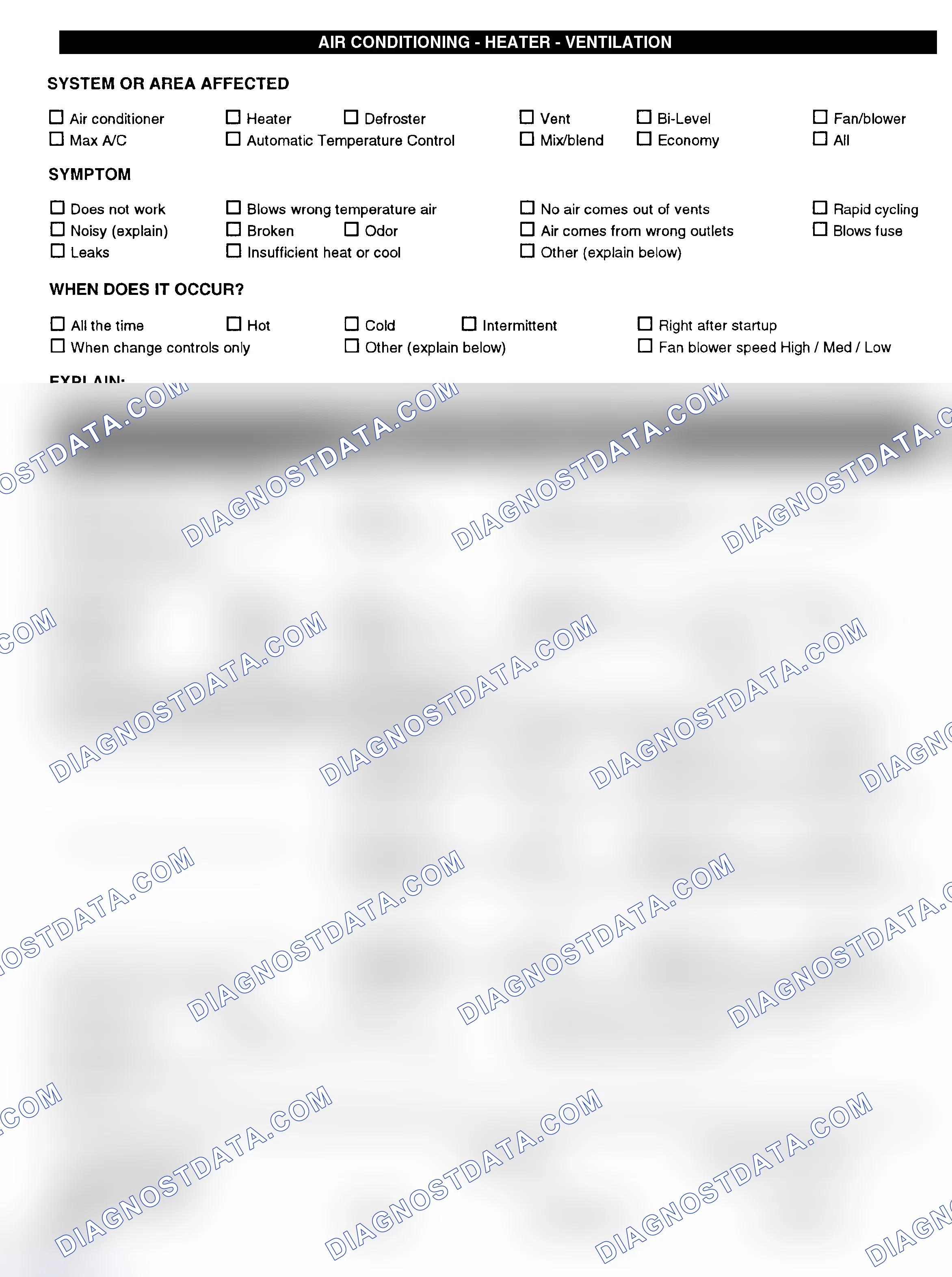 Scheme 4: Symptom Check List - Page 3