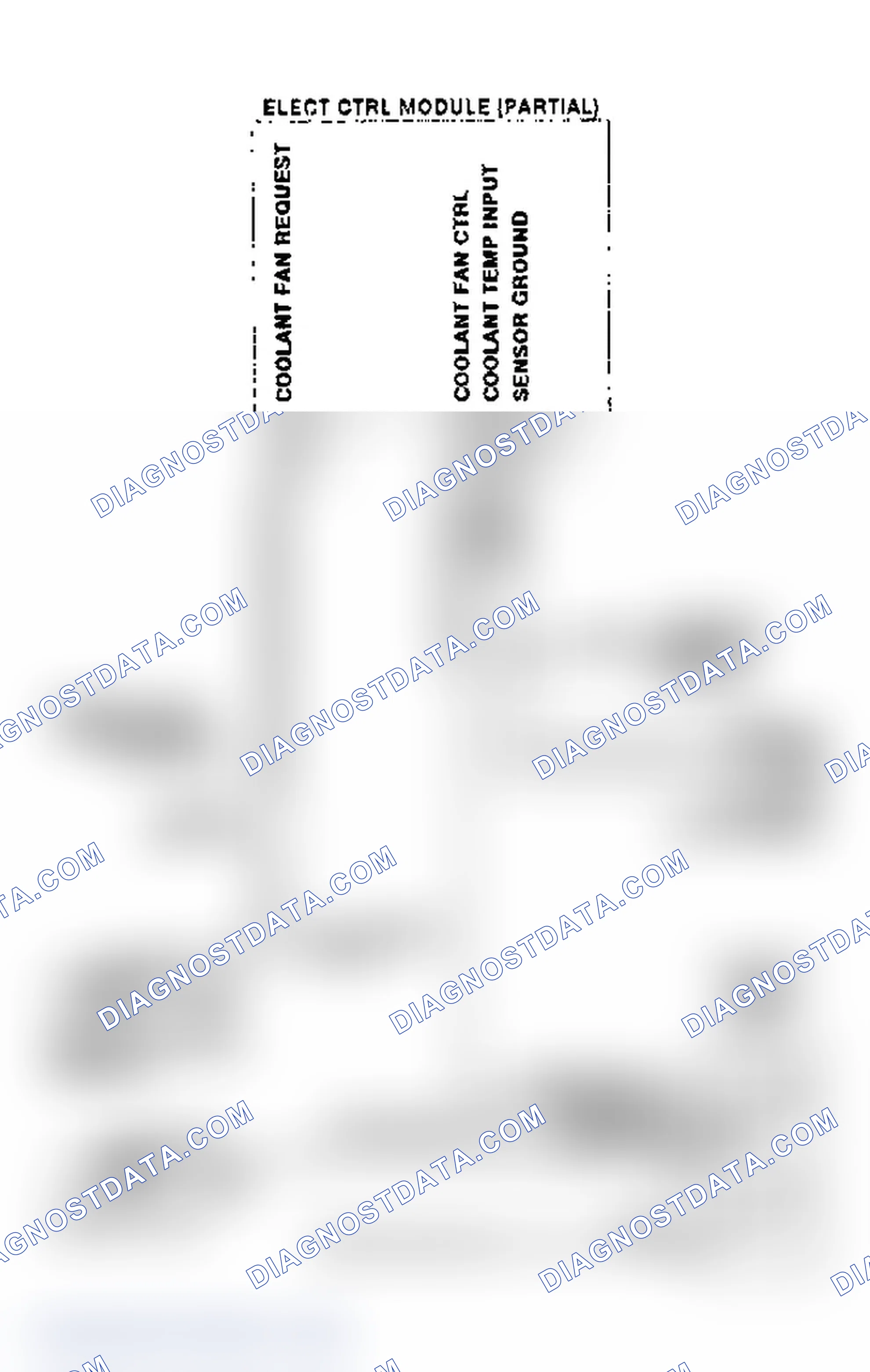 Scheme 5: Cooling Fan Circuit Wiring Diagram (Lumina APV, Trans Sport & Silhouette)
