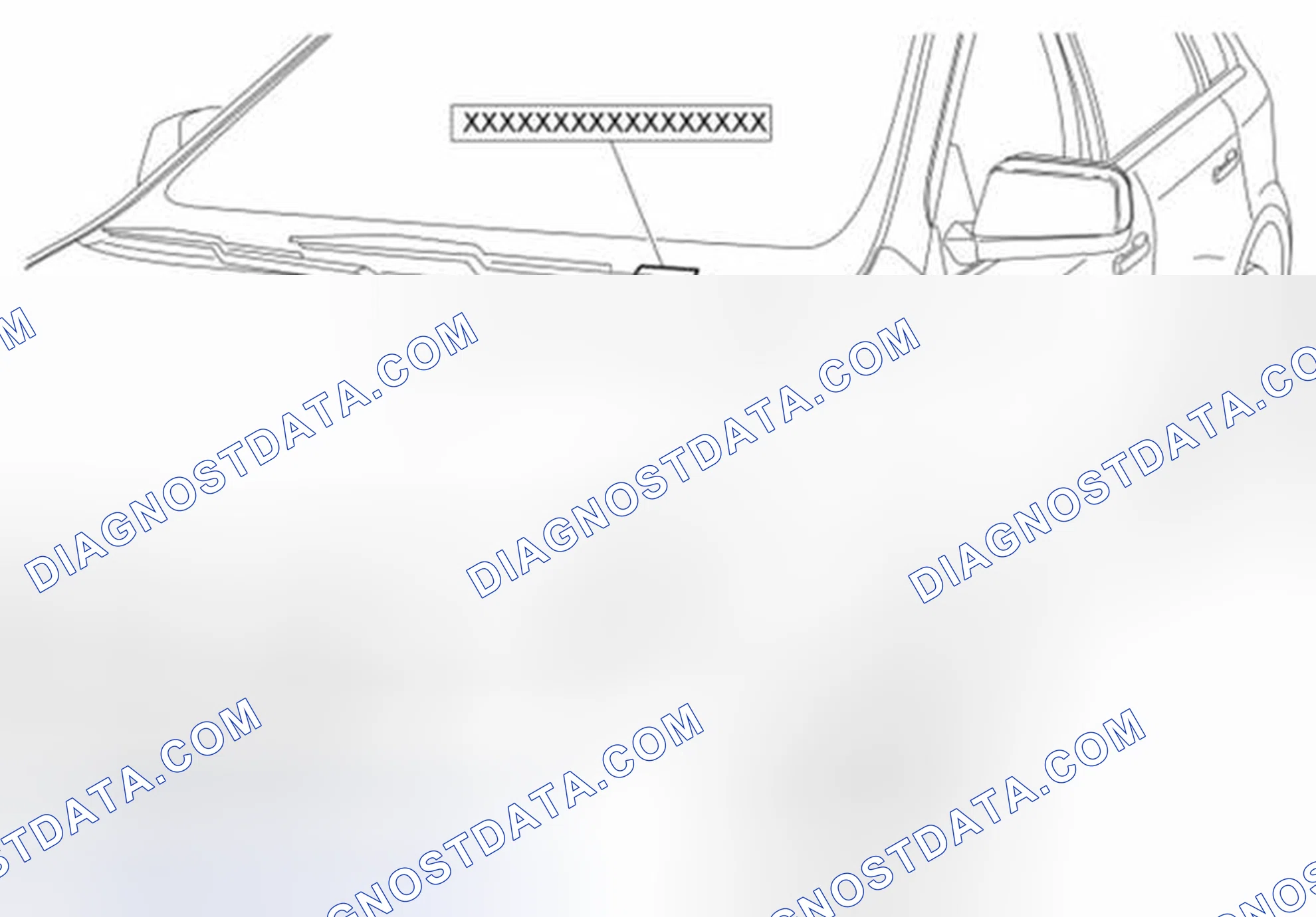 Scheme 1: Vehicle Identification Number (VIN) Tag Locator