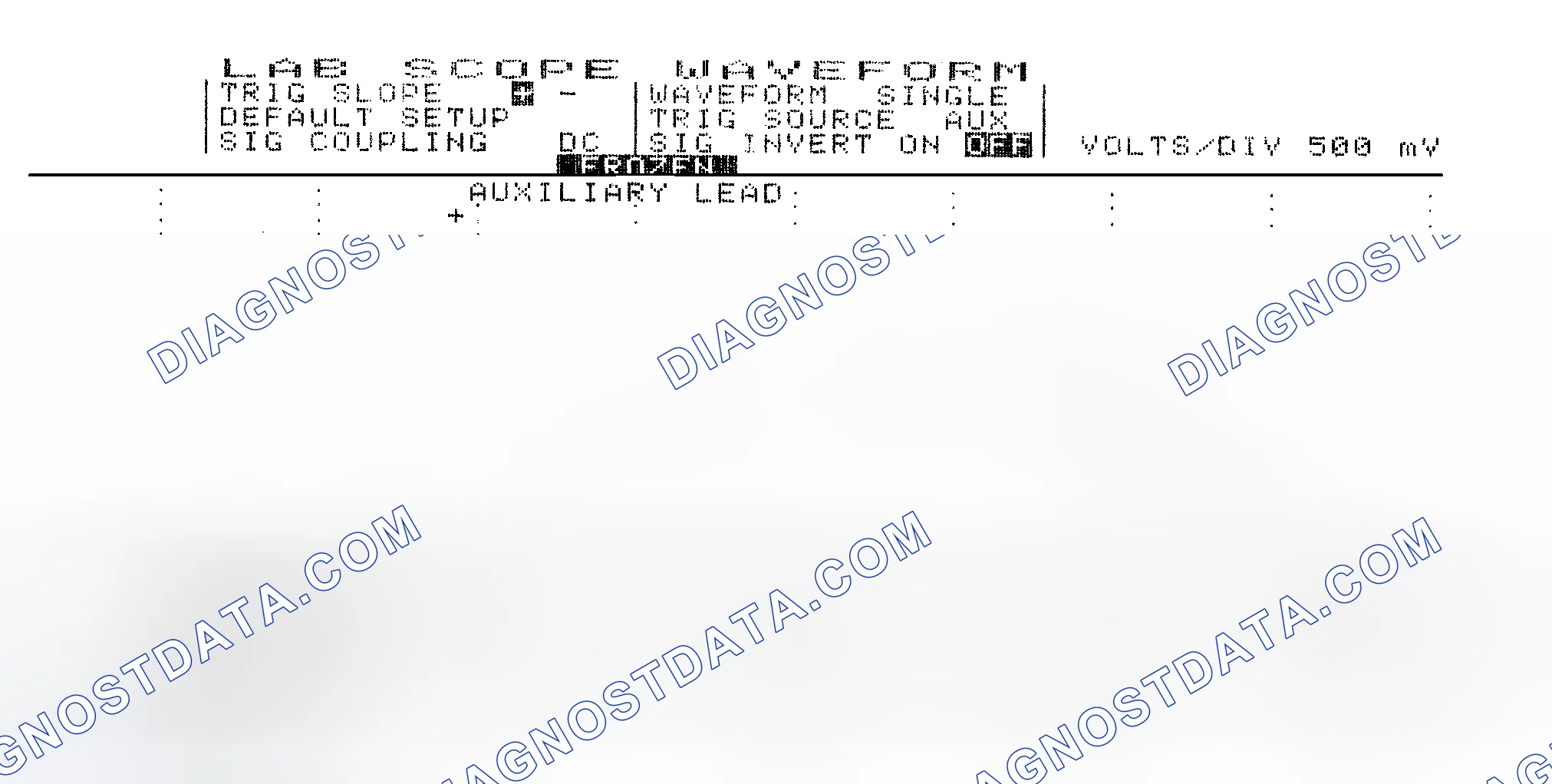 Scheme 14: Single Injector w/Excessive Current Flow - Current Pattern