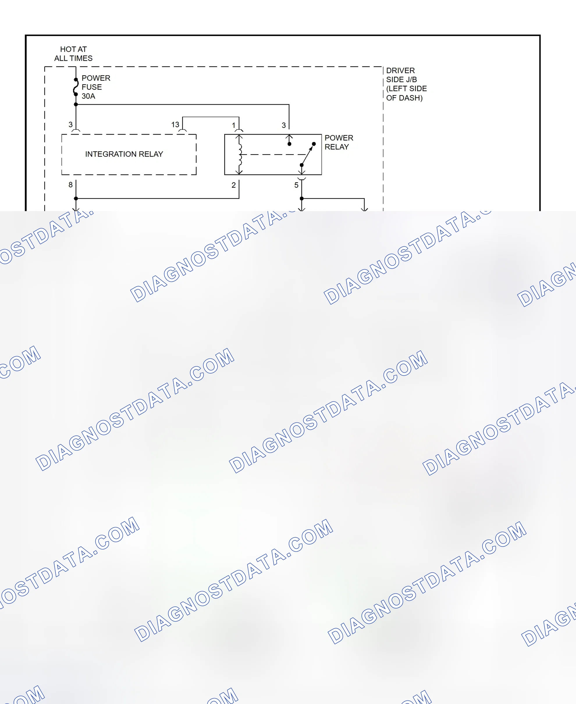 Scheme 1: Power Window System Wiring Diagram (2000 Tundra)