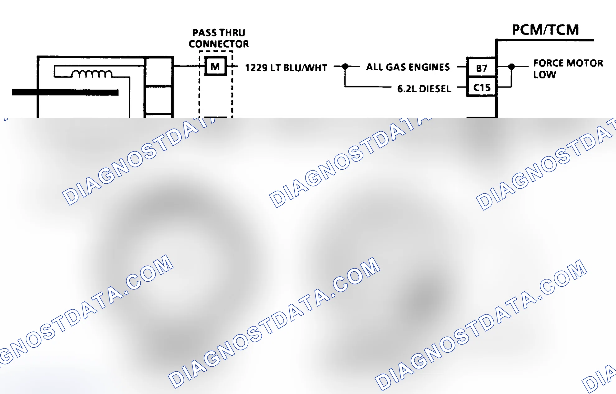 Scheme 148: Code 73 Schematic - Force Motor Current (Current Error)