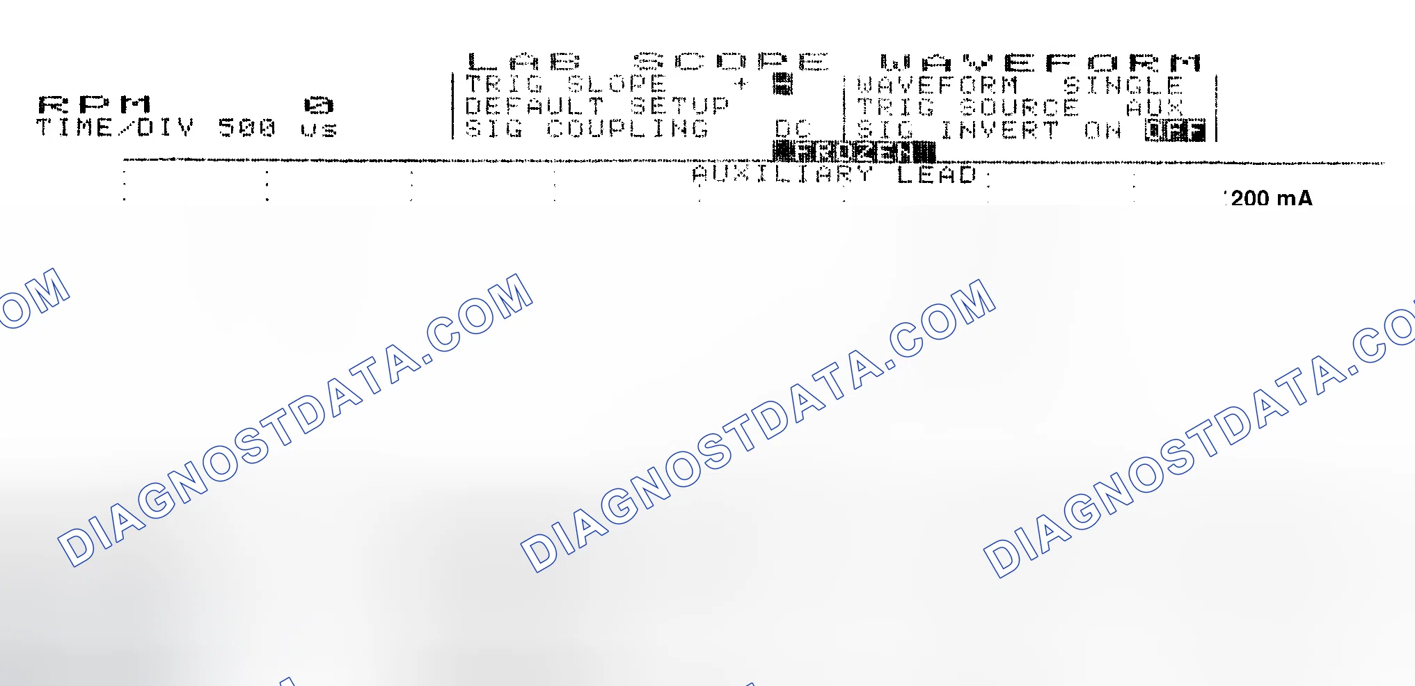 Scheme 17: Single Injector w/Normal Current Flow - Current Pattern