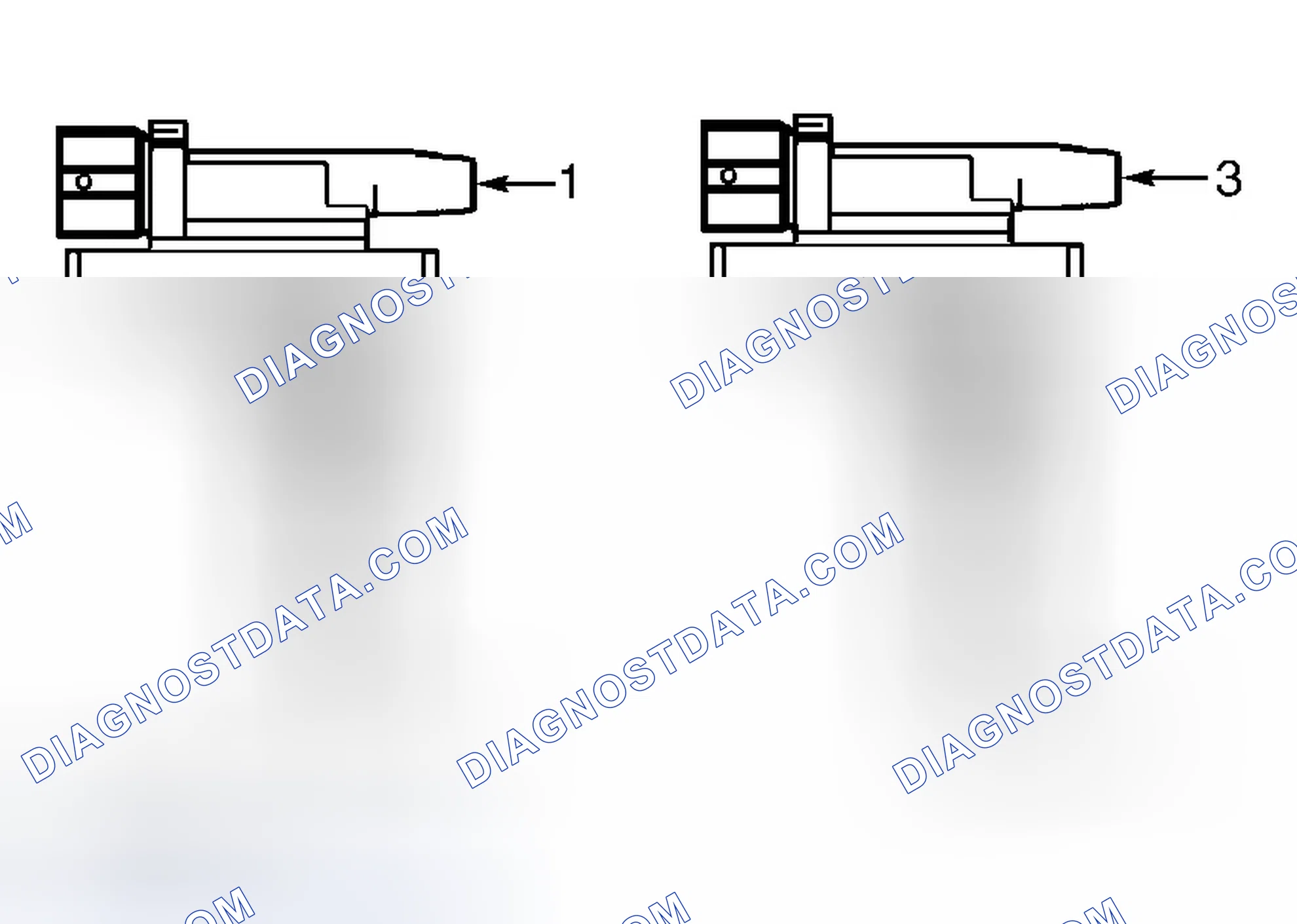 Scheme 8: Coil Identification (Protege 1.6L)