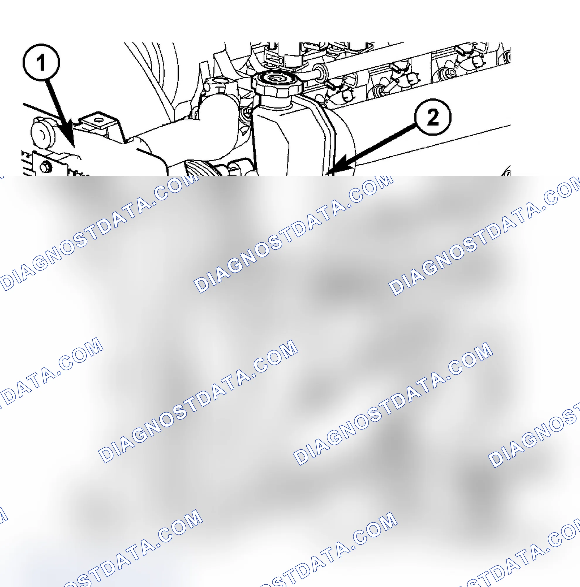 Scheme 54: RETURN HOSE - WITHOUT COOLER