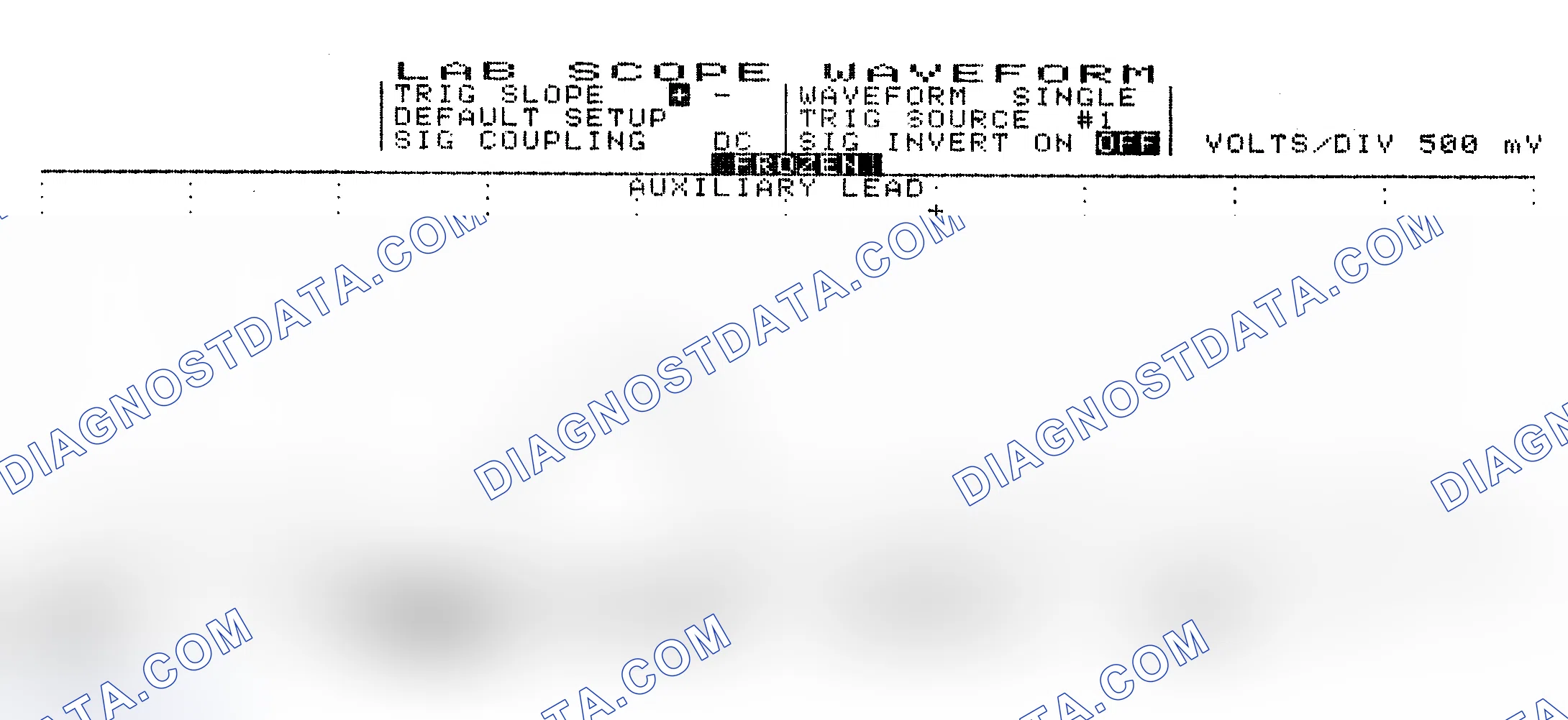 Scheme 10: Single Injector w/Excessive Current Flow - Current Pattern