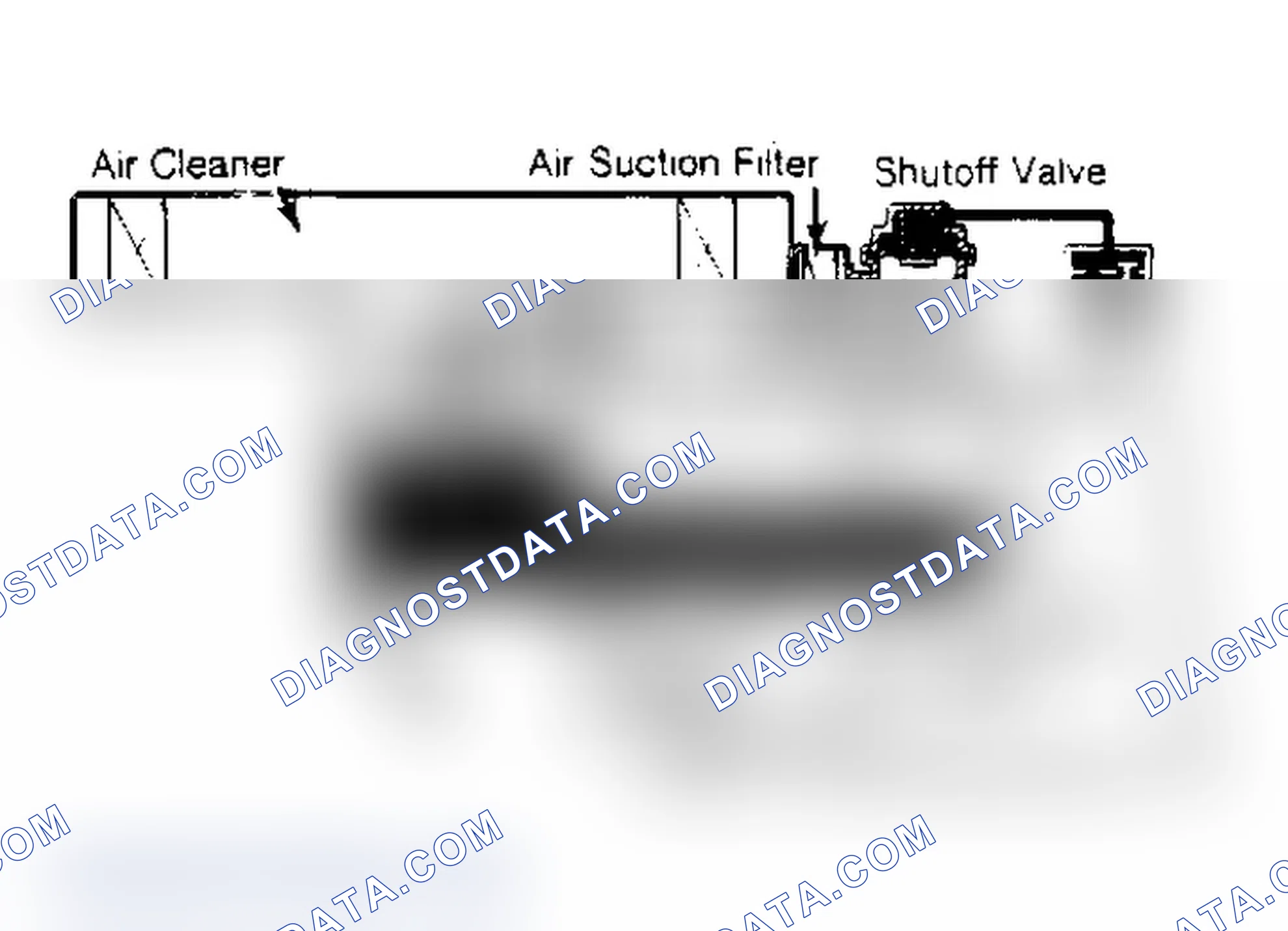 Fig. 2: Air Suction System This system is used on California models.