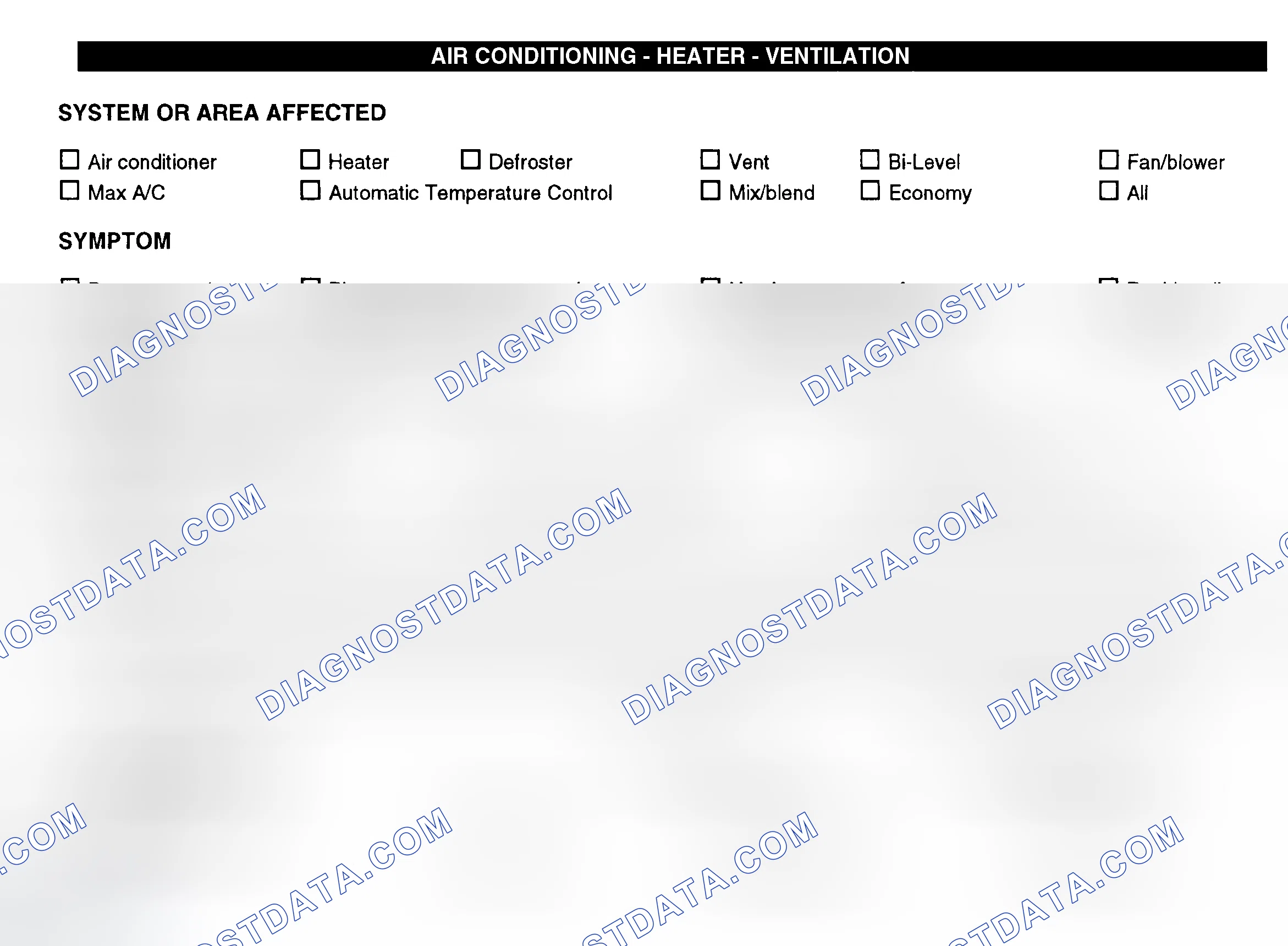 Scheme 8: Air Conditioning, Heater & Ventilation