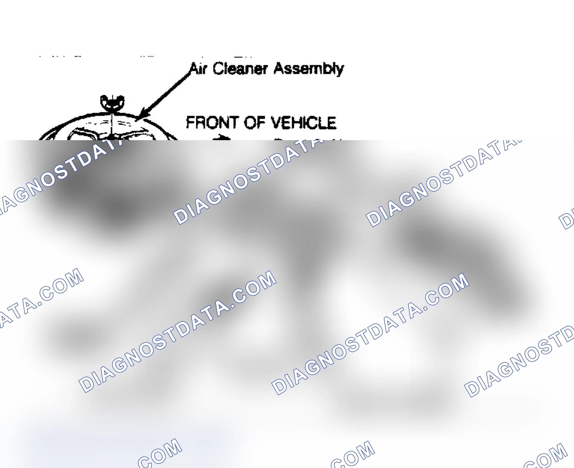 Scheme 32: Exploded View of Thermostatic Air Cleaner Assembly