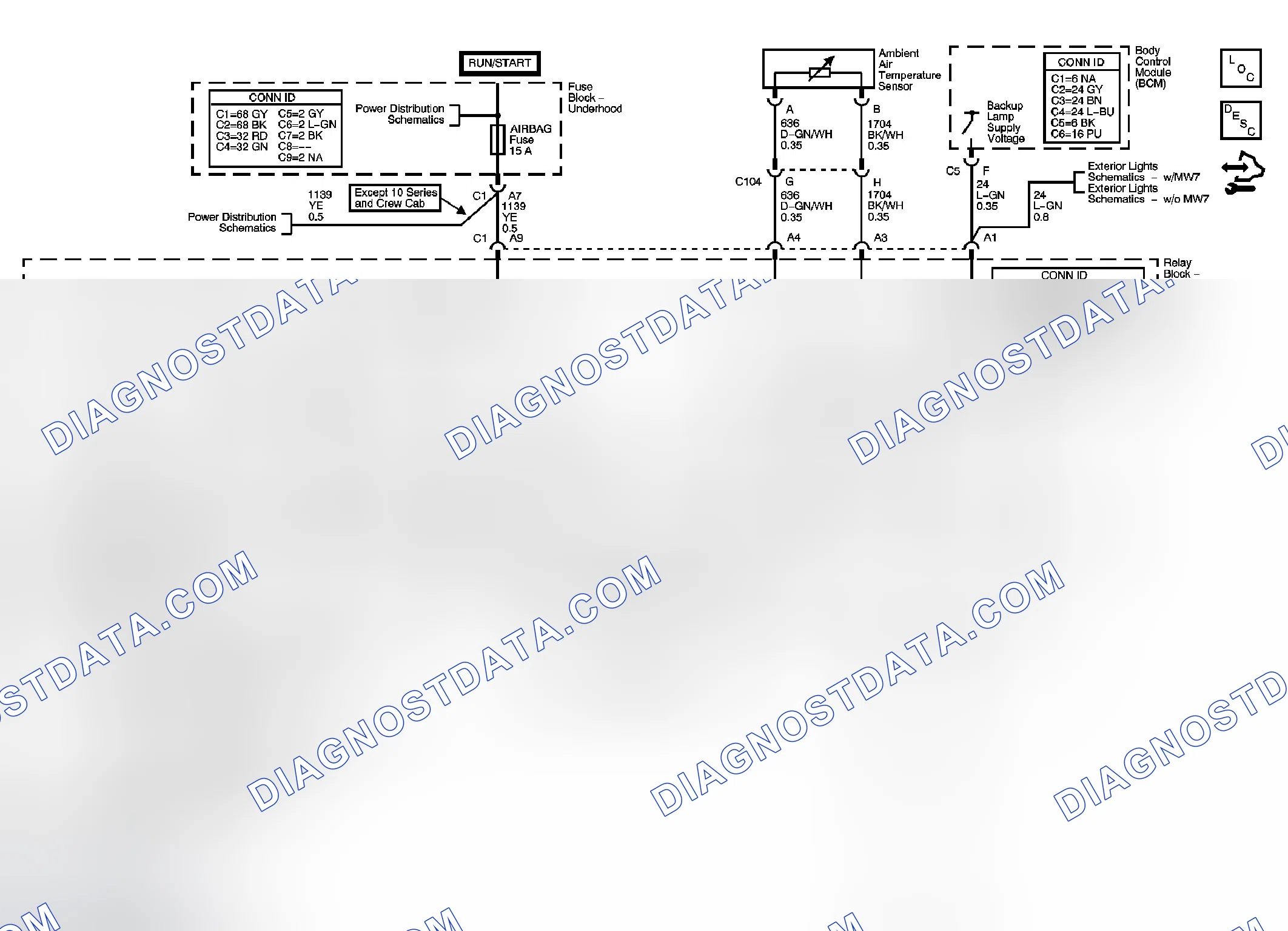 Scheme 1: Inside Rearview Mirror Schematics