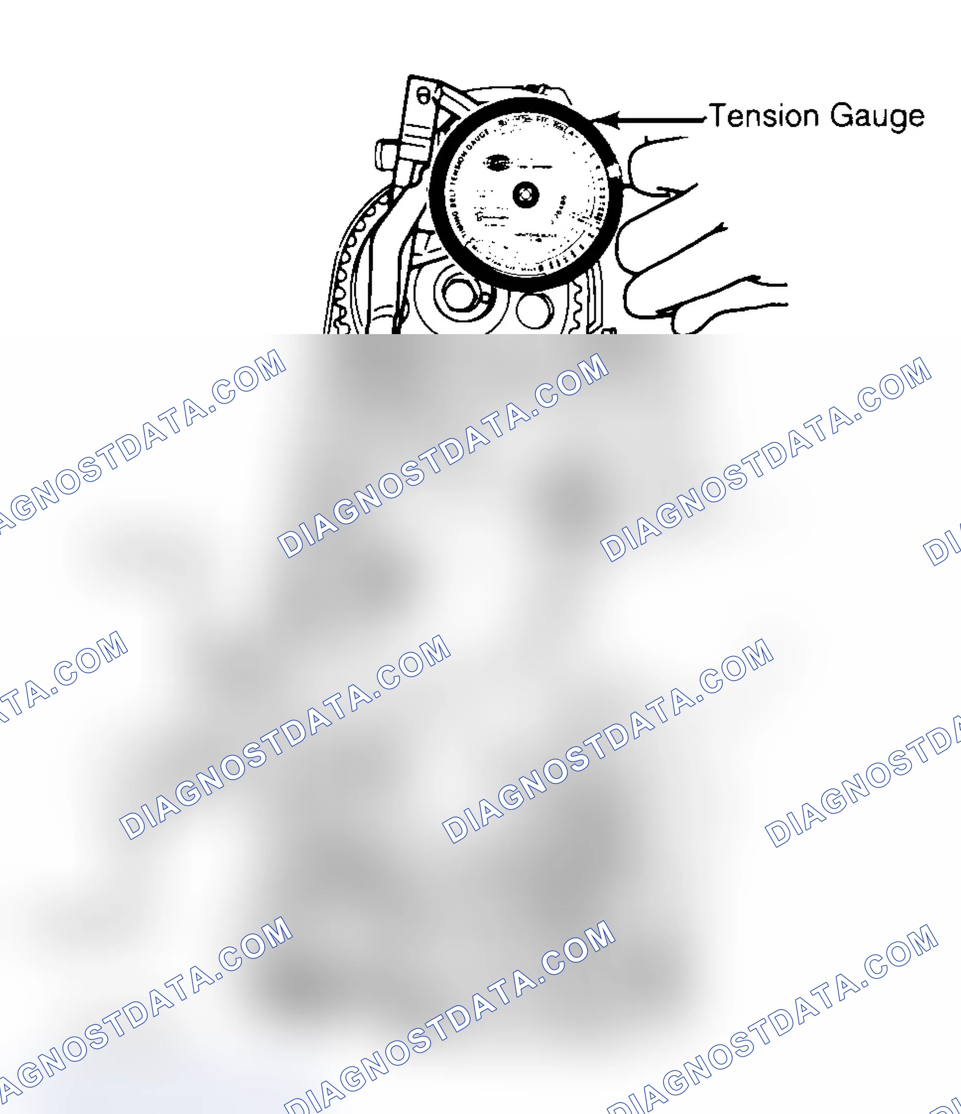 Scheme 3: Adjusting Typical Timing Belt Tension