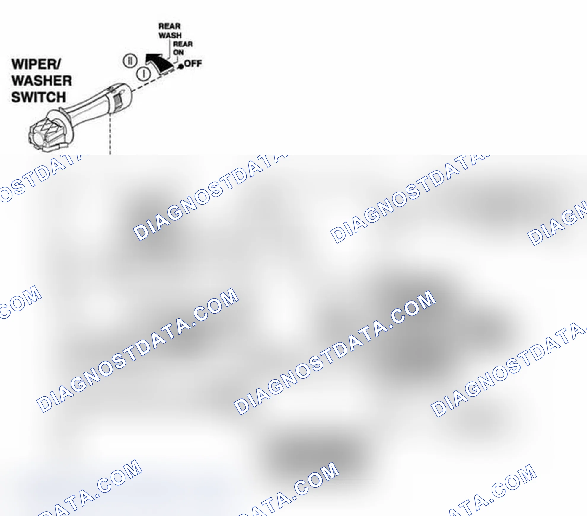 Scheme 11: Sport Wagon Rear Wiper/Washer I P O