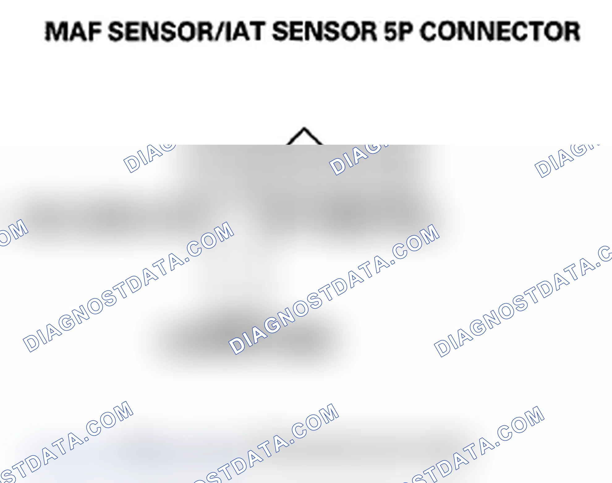 Scheme 134: DTC P0113: IAT Sensor Circuit High Voltage