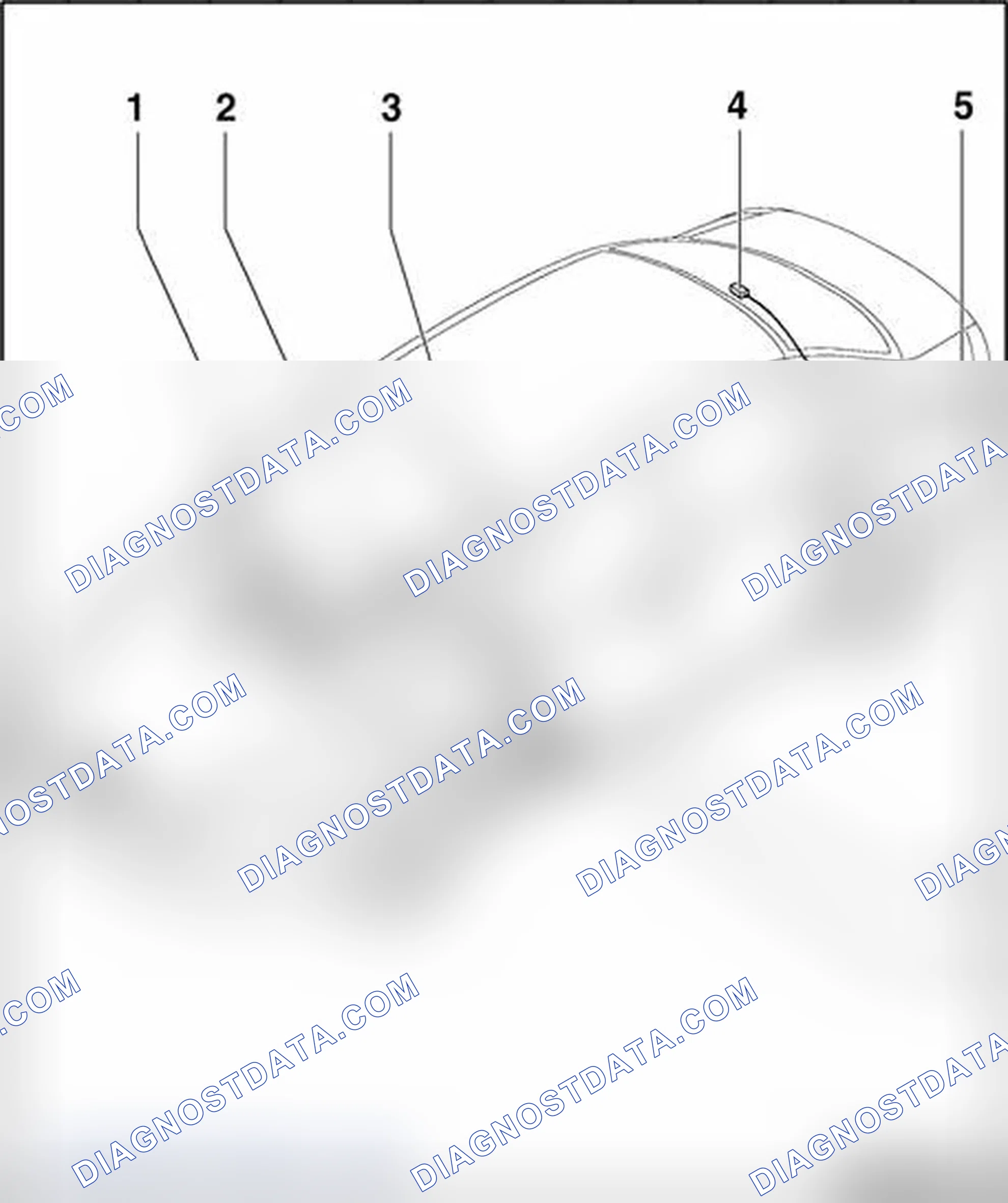 Scheme 101: Total overview - Sedan component locations