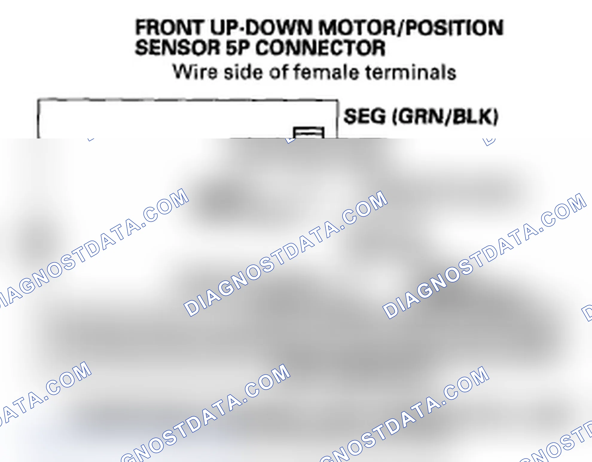 Scheme 17: DTC B1826: Power Seat Front Up-down Motor Pulse Error