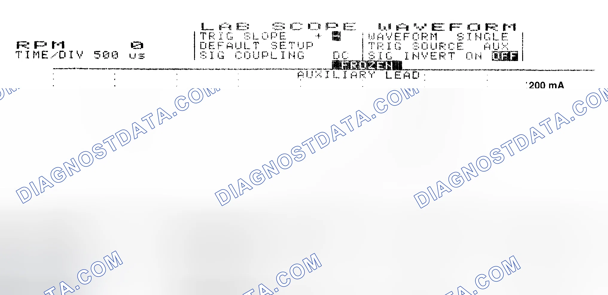 Scheme 17: Single Injector w/Normal Current Flow - Current Pattern