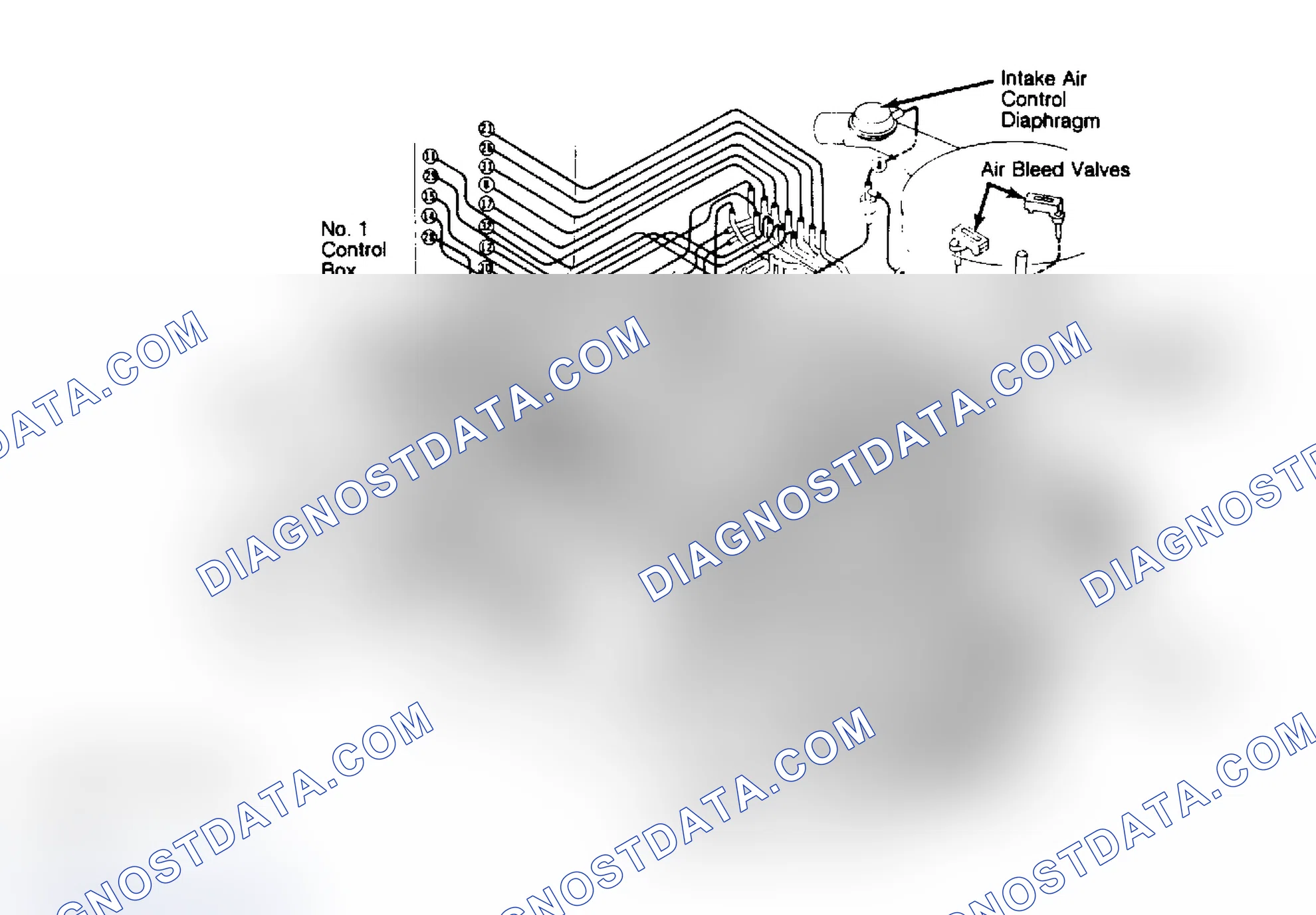 Scheme 84: Vacuum Diagram for 1.5L Auto. Trans. with Power Steering