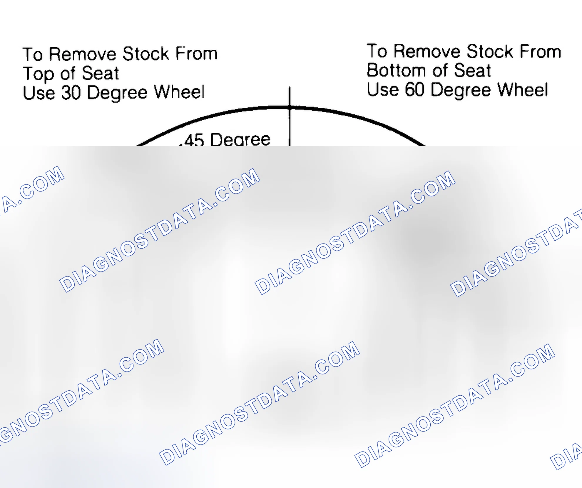 Scheme 19: Adjusting Valve Seat Width