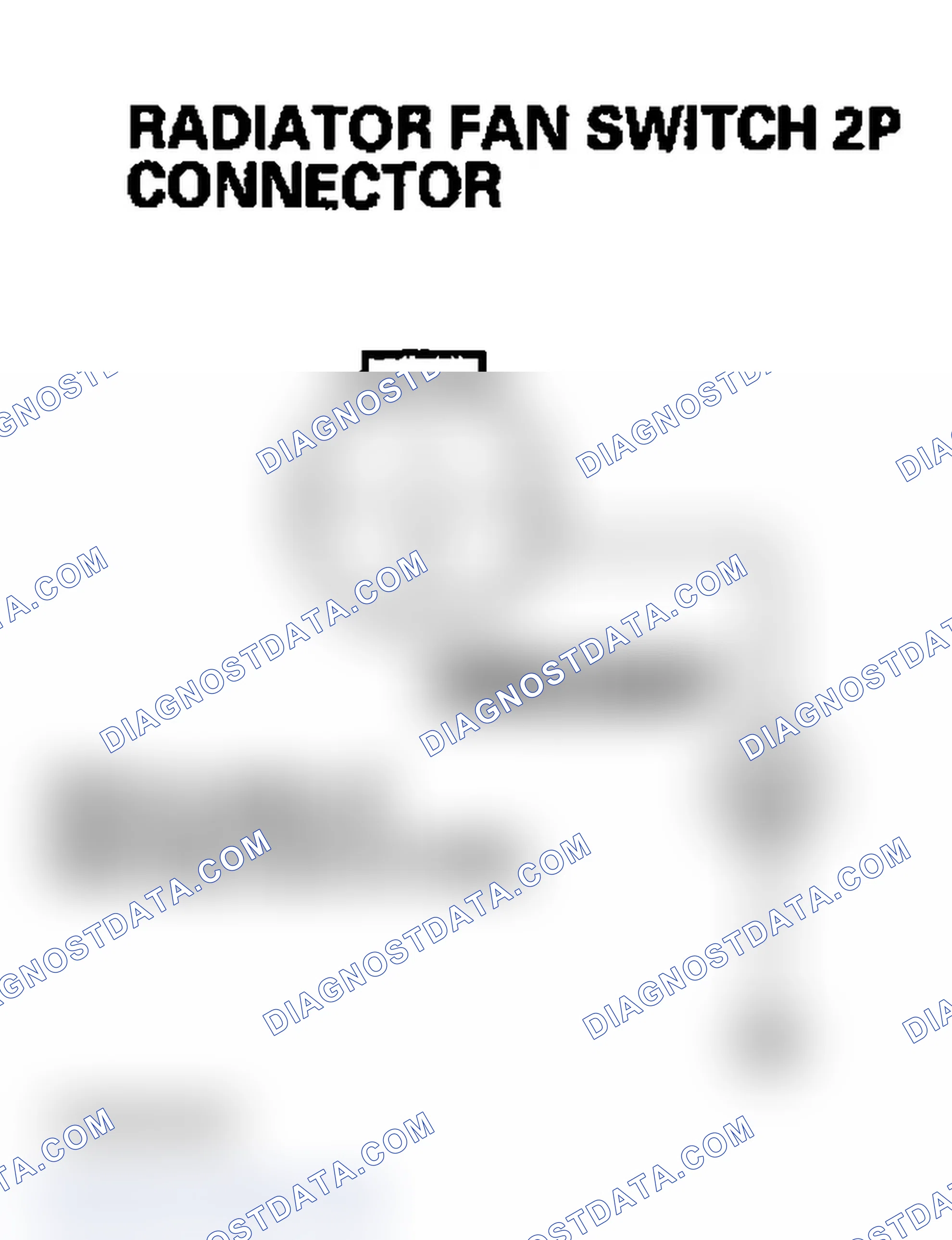 Scheme 10: Radiator Fan Switch Circuit Troubleshooting (Open)