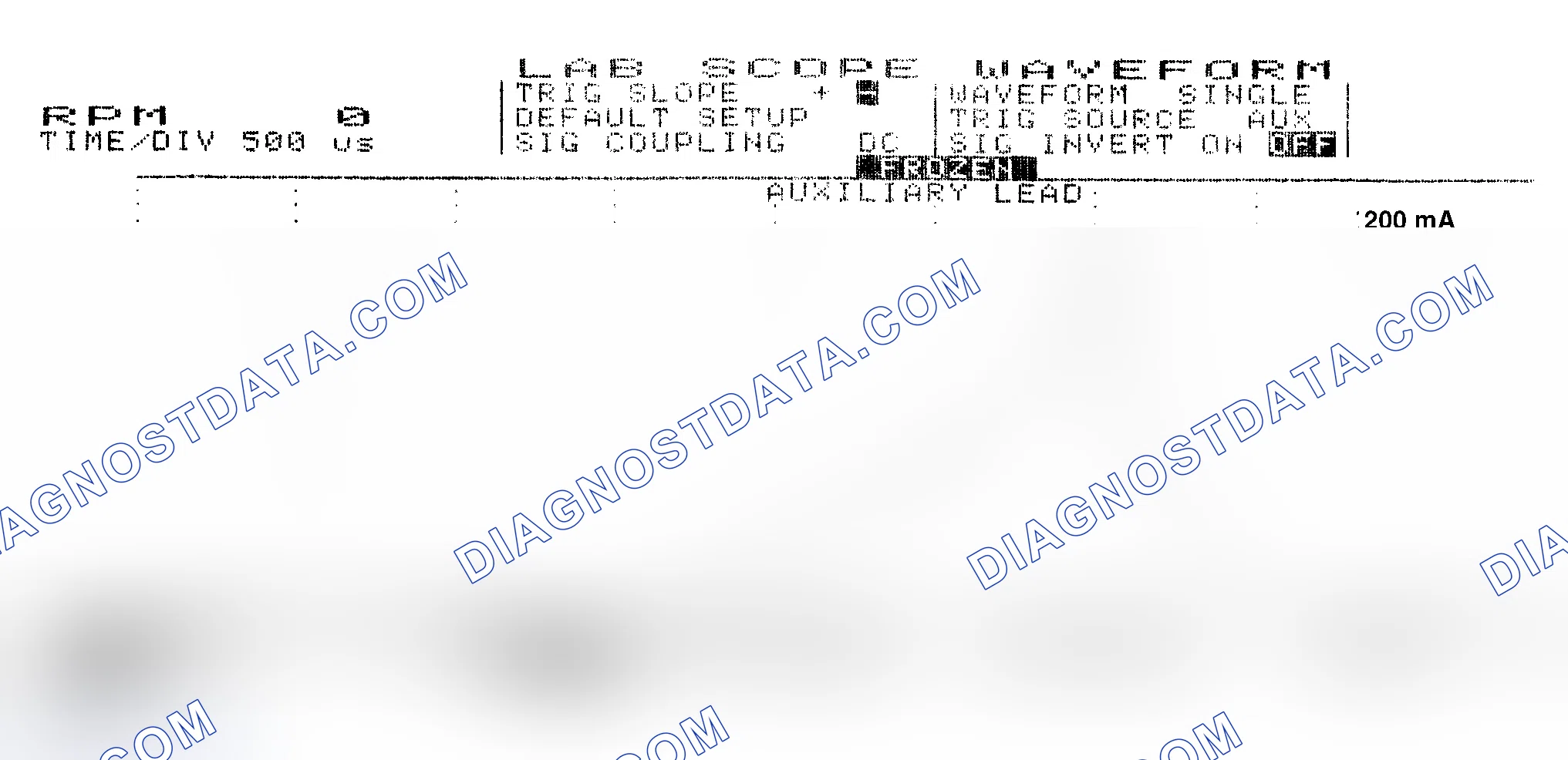 Scheme 17: Single Injector w/Normal Current Flow - Current Pattern