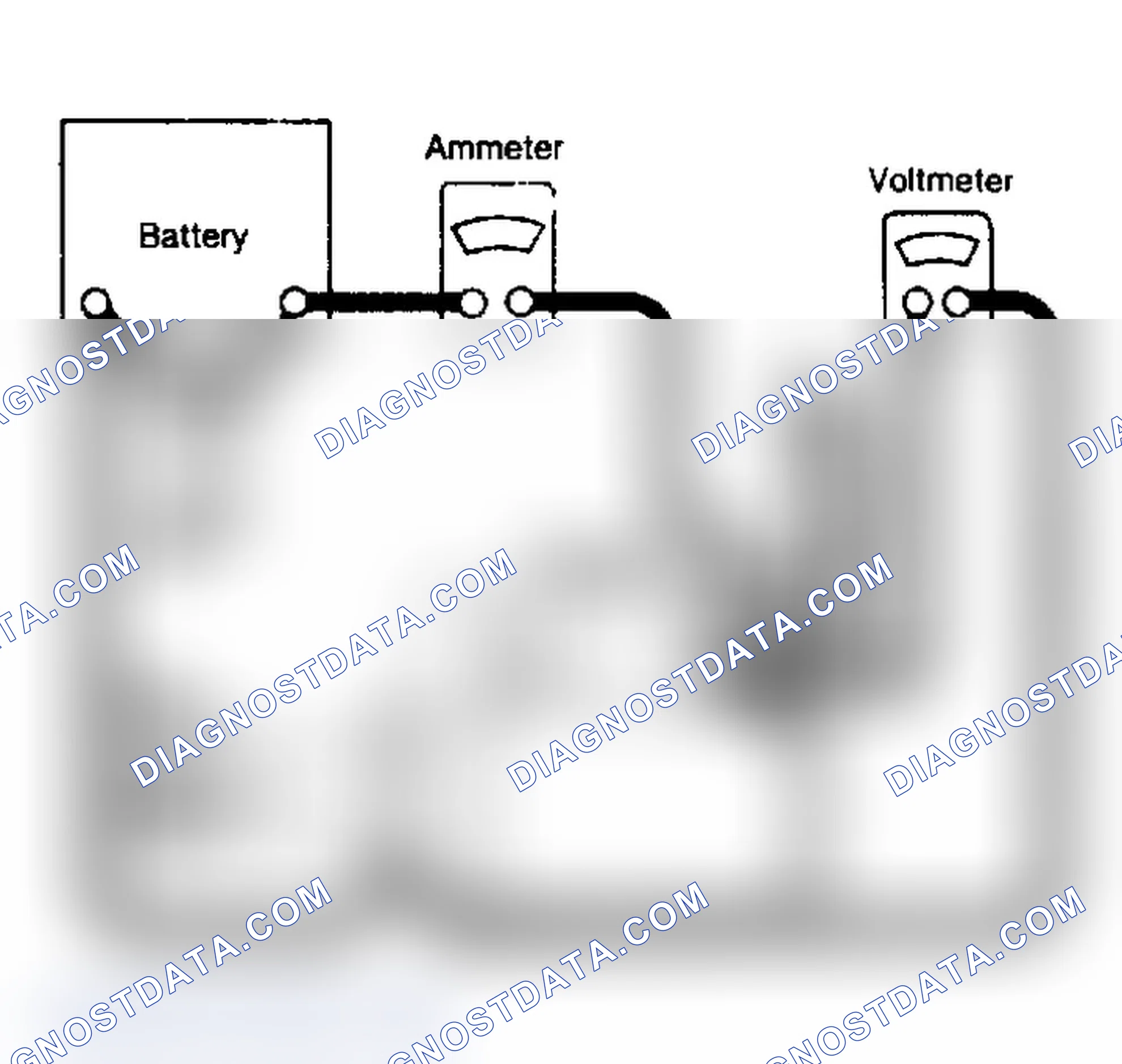 Scheme 2: Connections for No Load Test Use fully charged battery to make proper test.