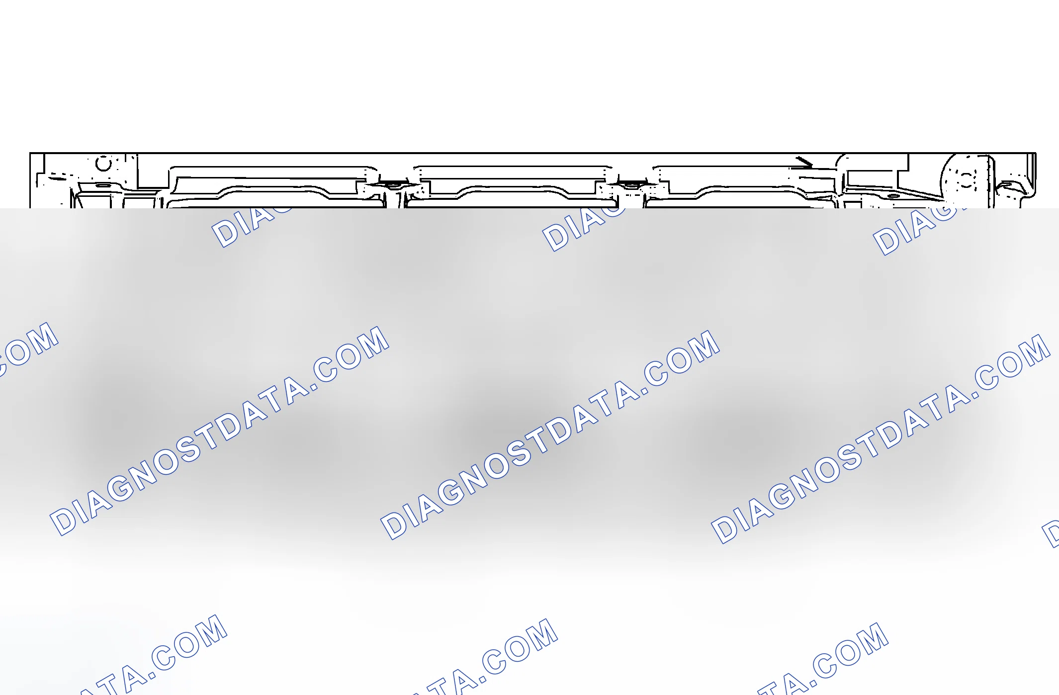 Scheme 133: Right Cylinder Head Intake Face (LF1)