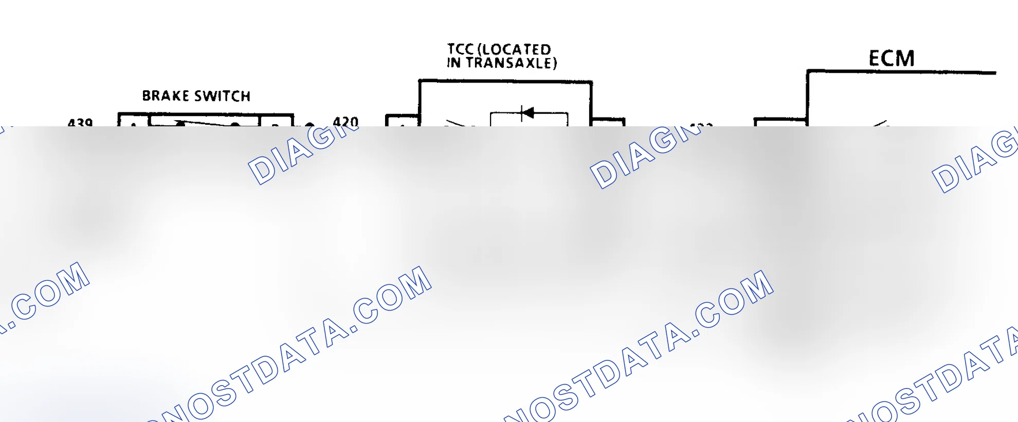 Scheme 175: CHART C-8A, 3T40 TORQUE CONVERTER CLUTCH, 3.3L PFI N BODY