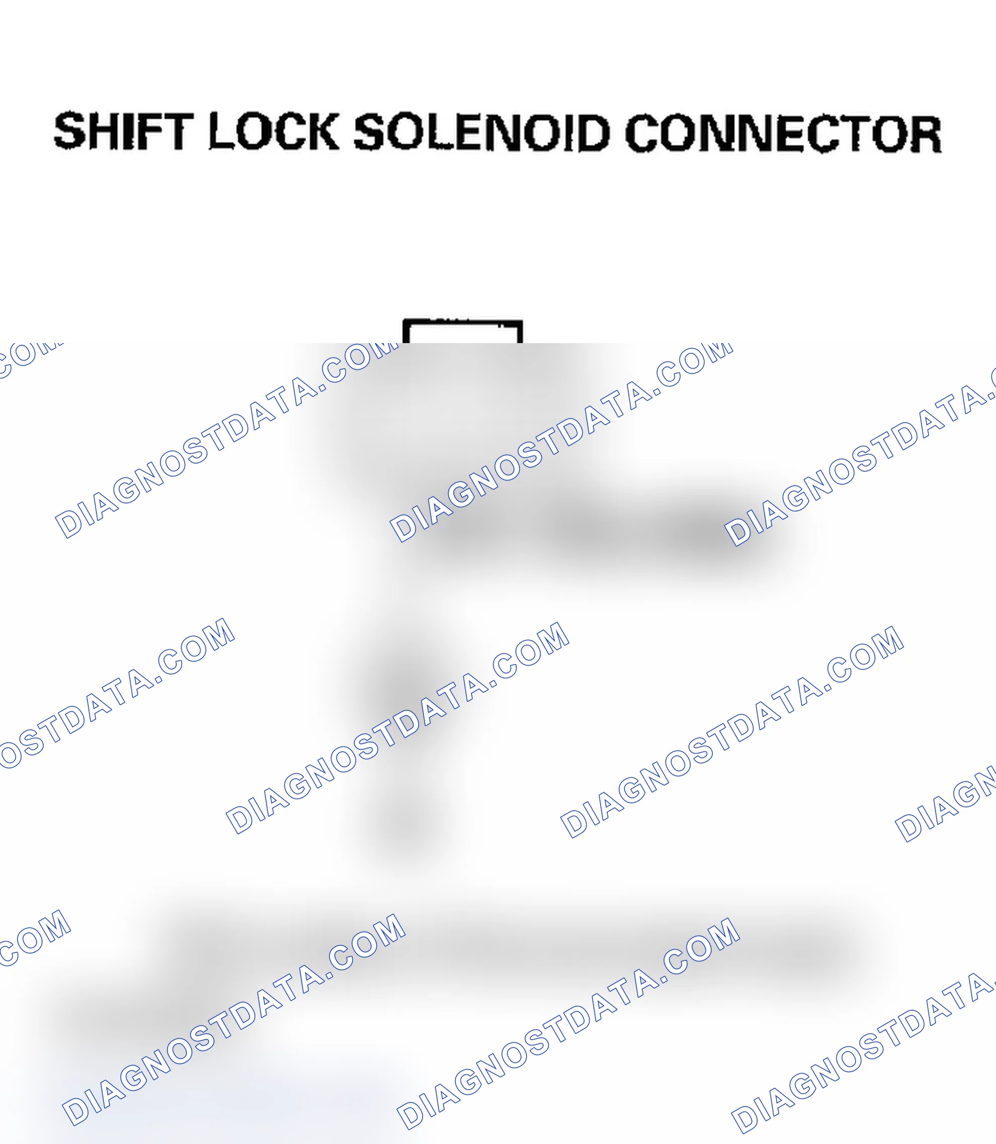 Scheme 3: Shift Lock System/Reverse Lock System Circuit Troubleshooting