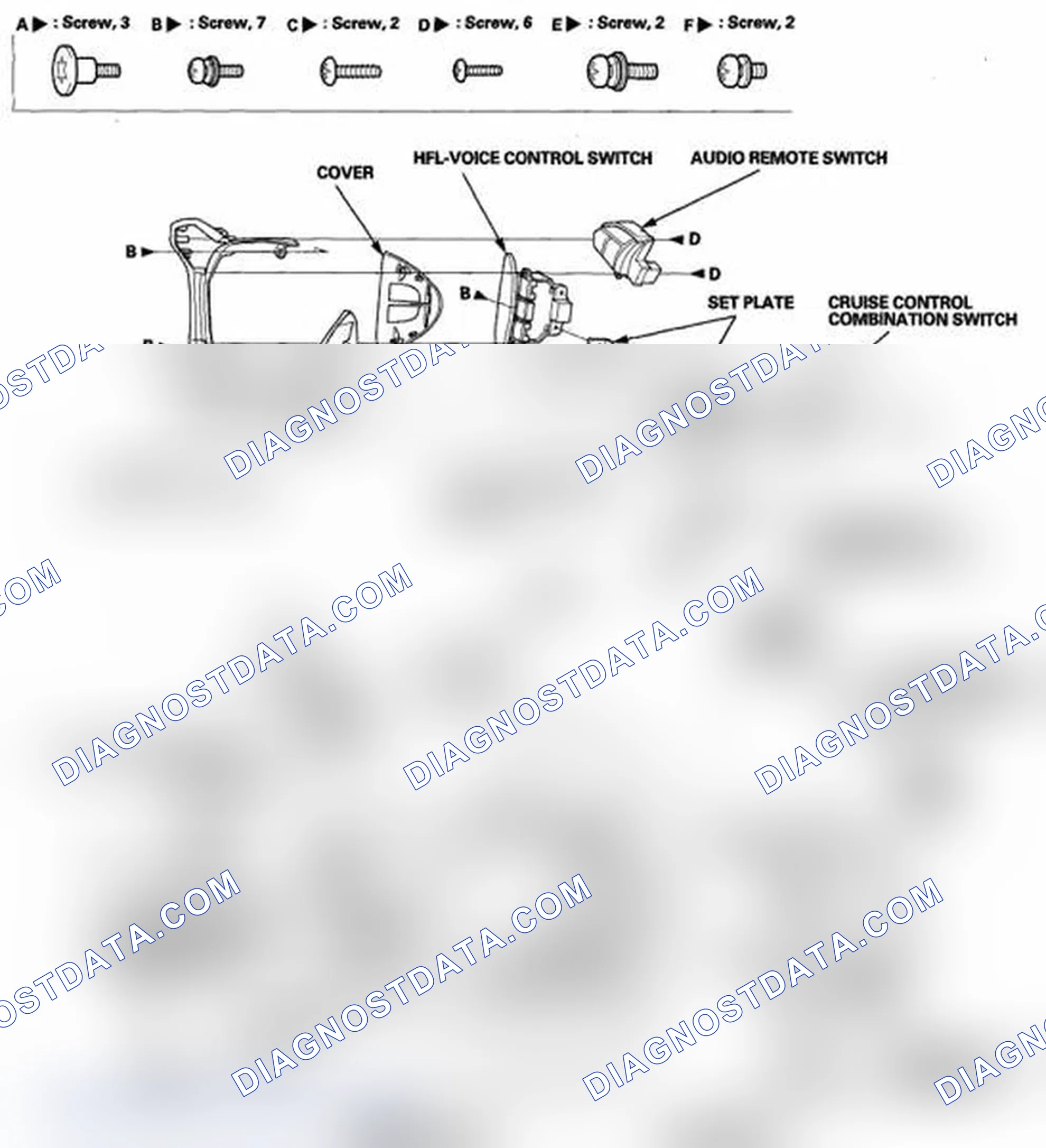 Scheme 9: Steering Wheel Disassembly/Reassembly